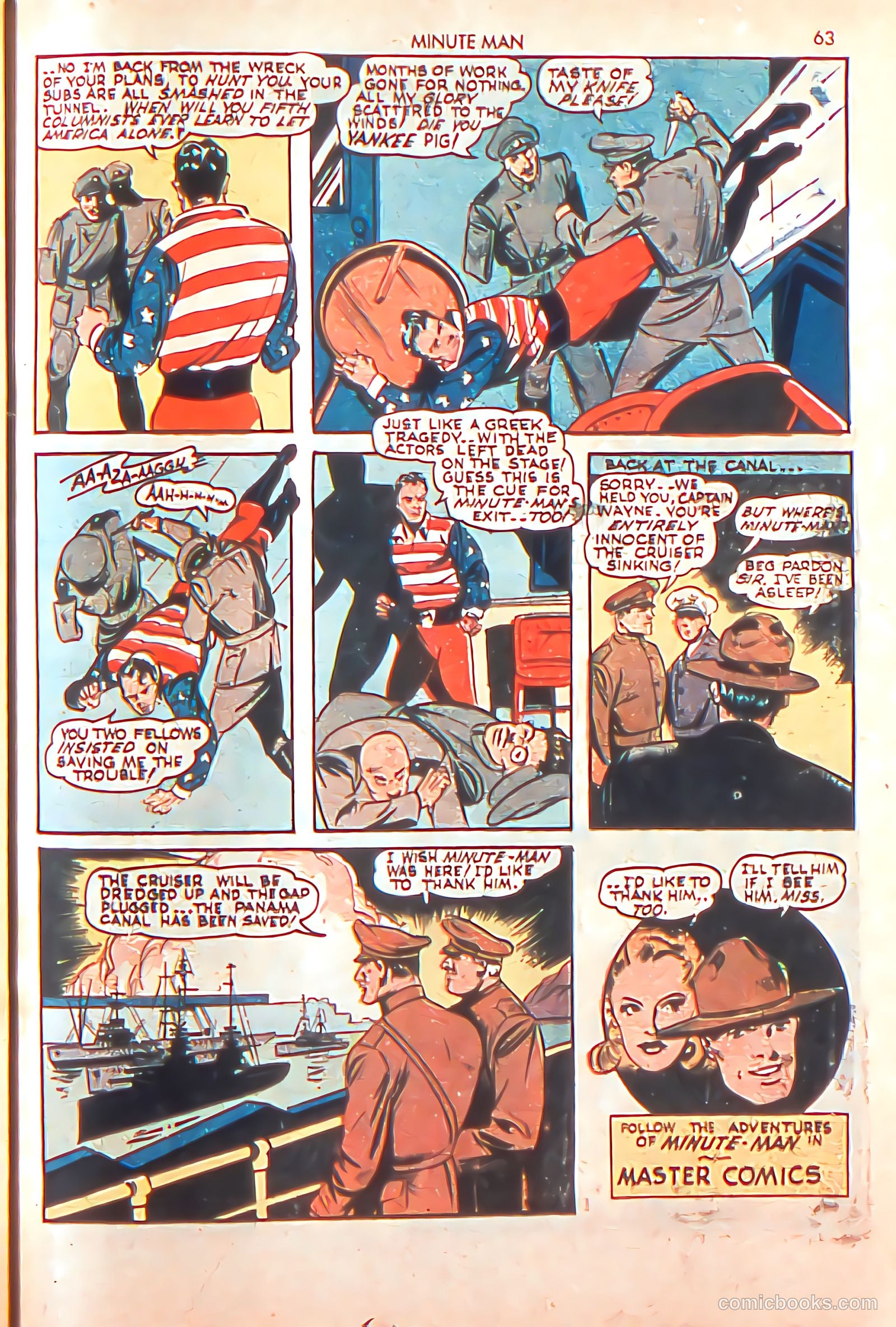 Minute Man #2 (1941) — page 65 of 68
