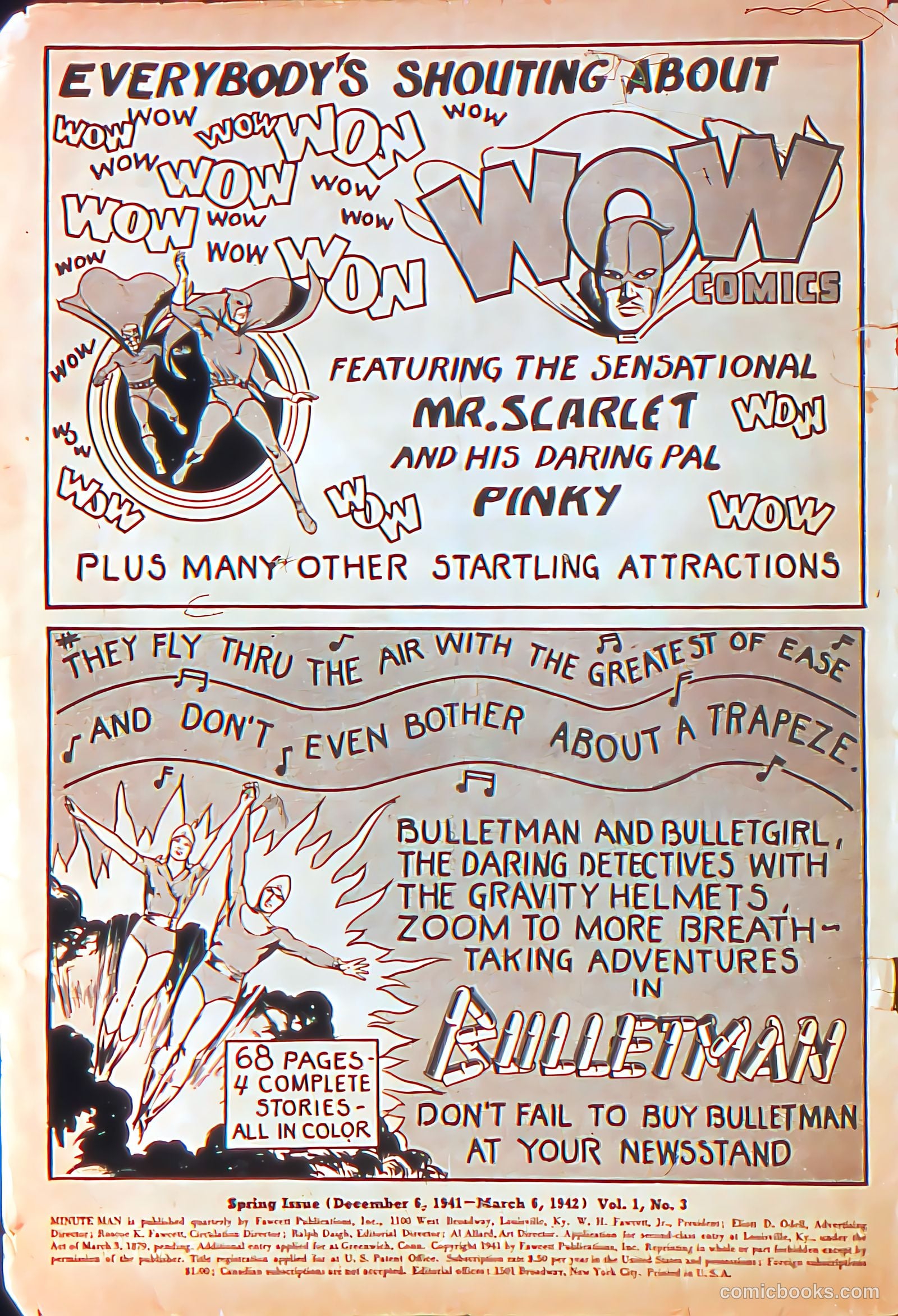 Minute Man #3 (1942) — page 2 of 67