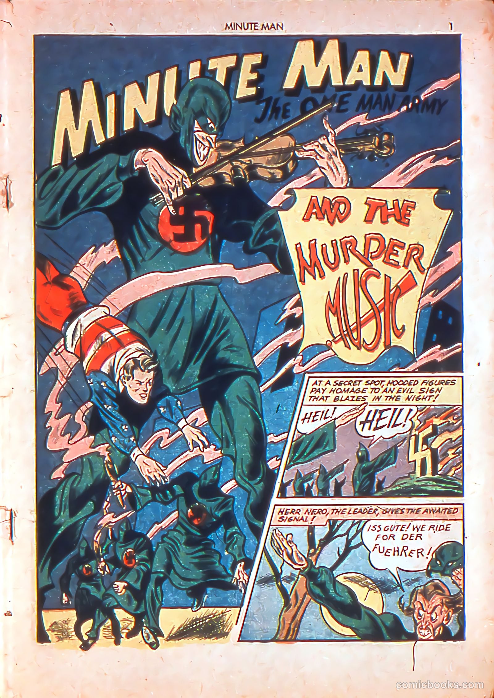Minute Man #3 (1942) — page 3 of 67