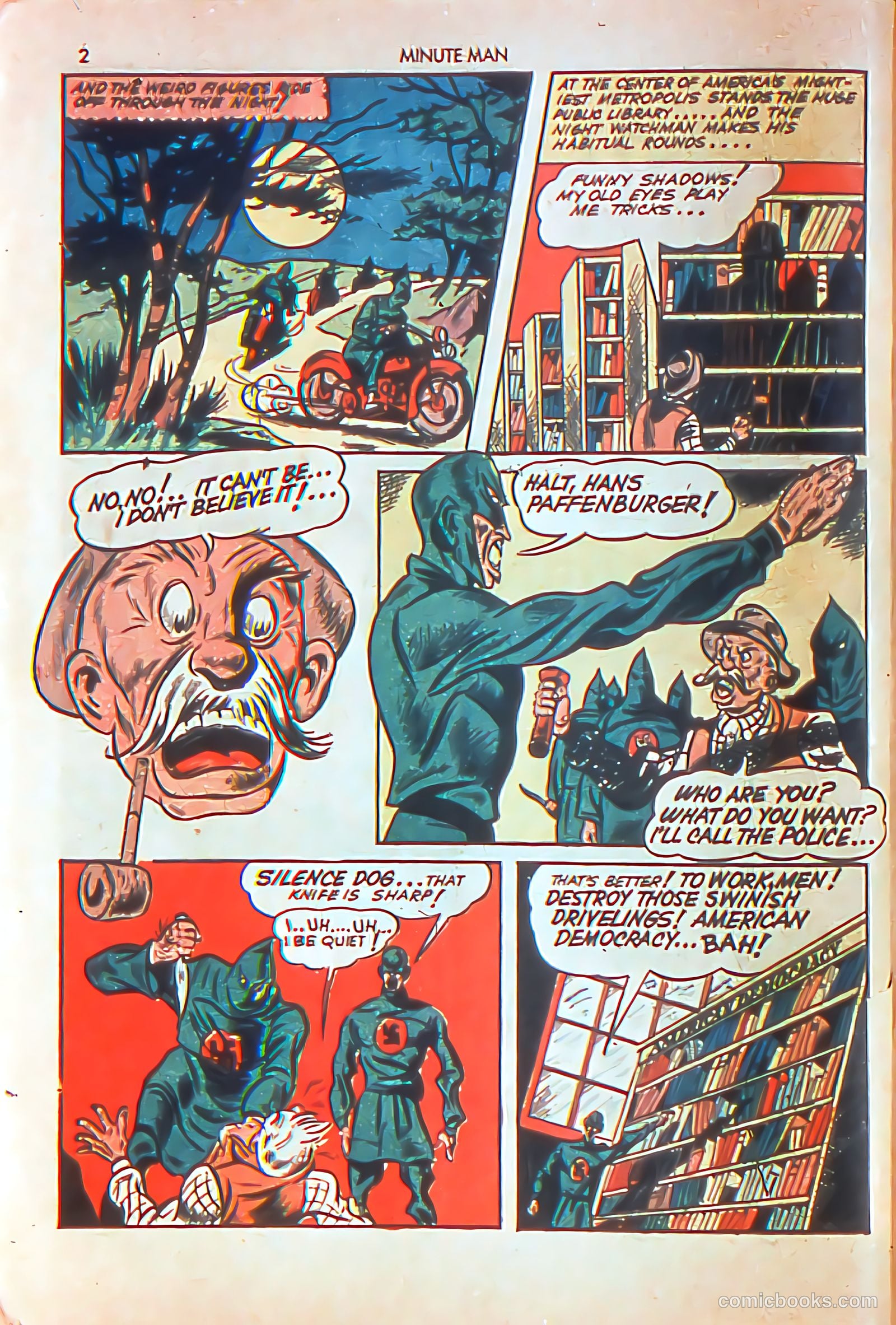 Minute Man #3 (1942) — page 4 of 67