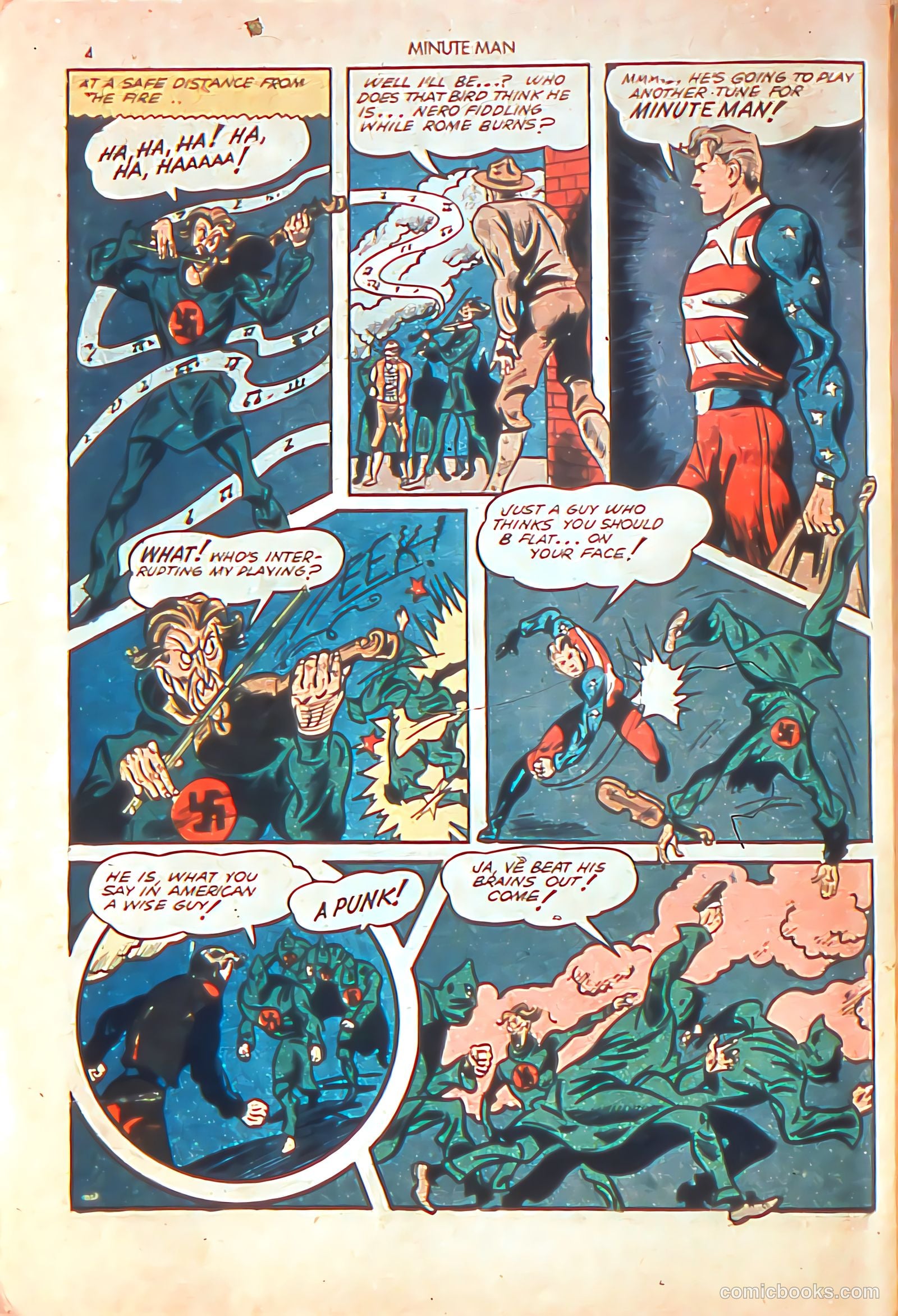 Minute Man #3 (1942) — page 6 of 67