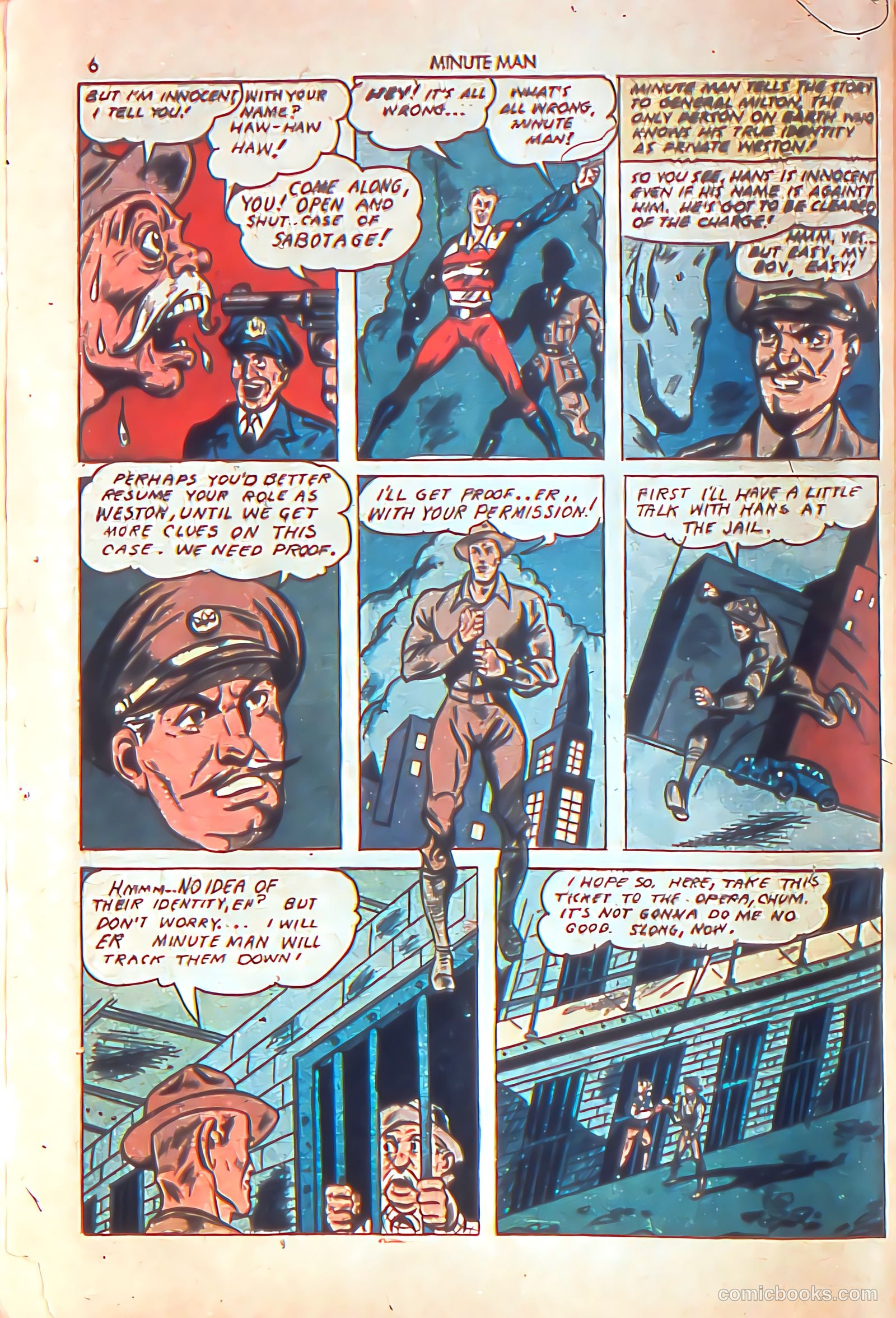 Minute Man #3 (1942) — page 8 of 67