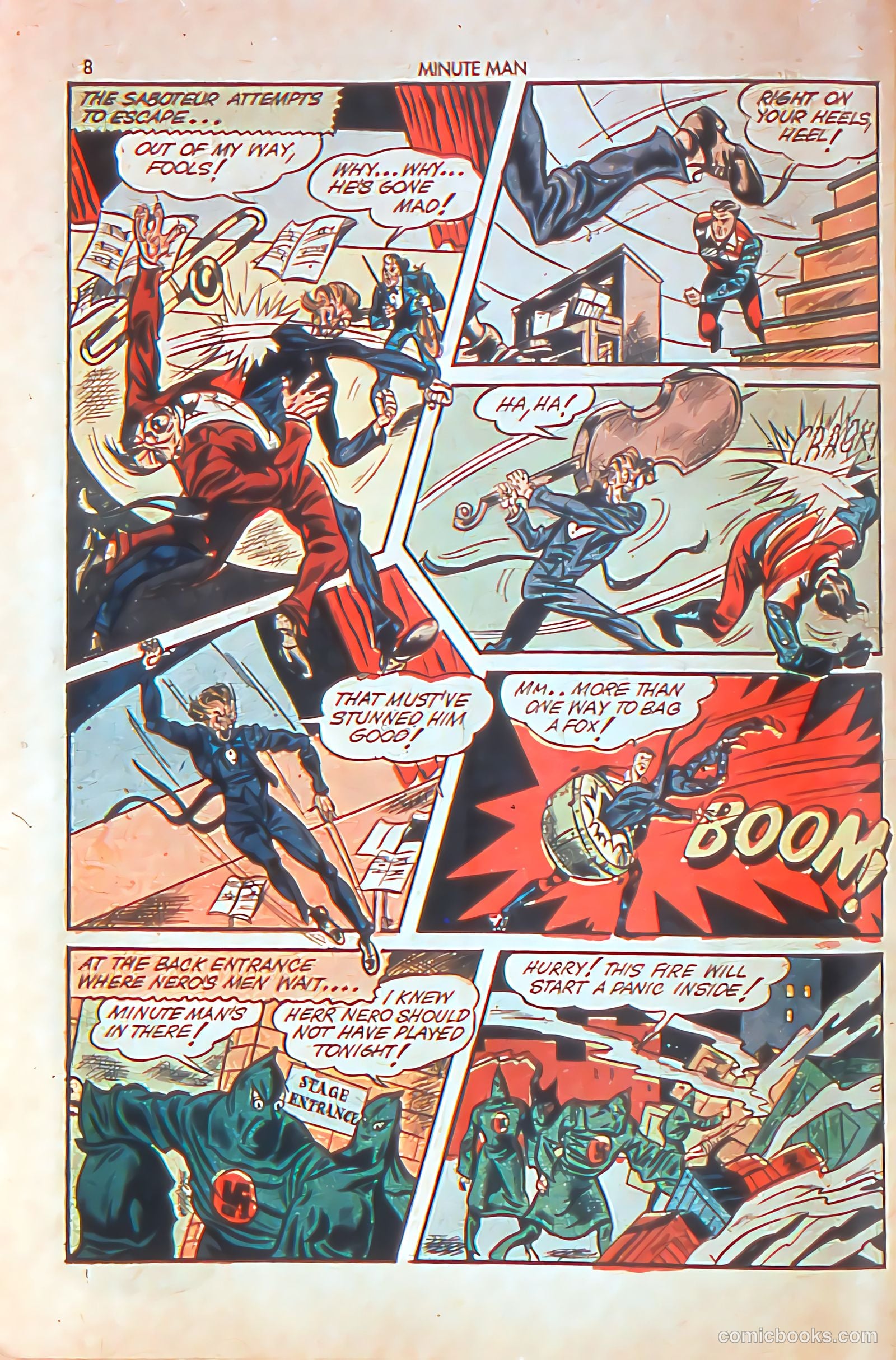 Minute Man #3 (1942) — page 10 of 67