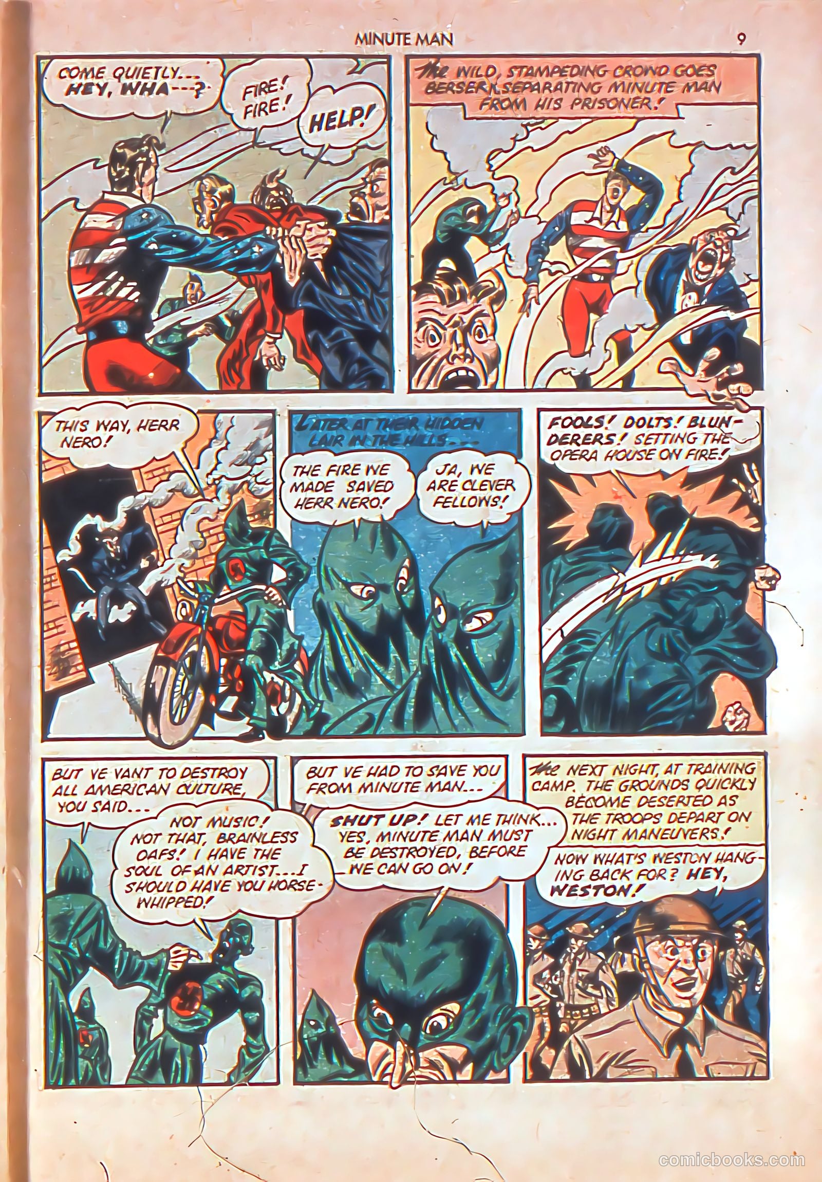 Minute Man #3 (1942) — page 11 of 67