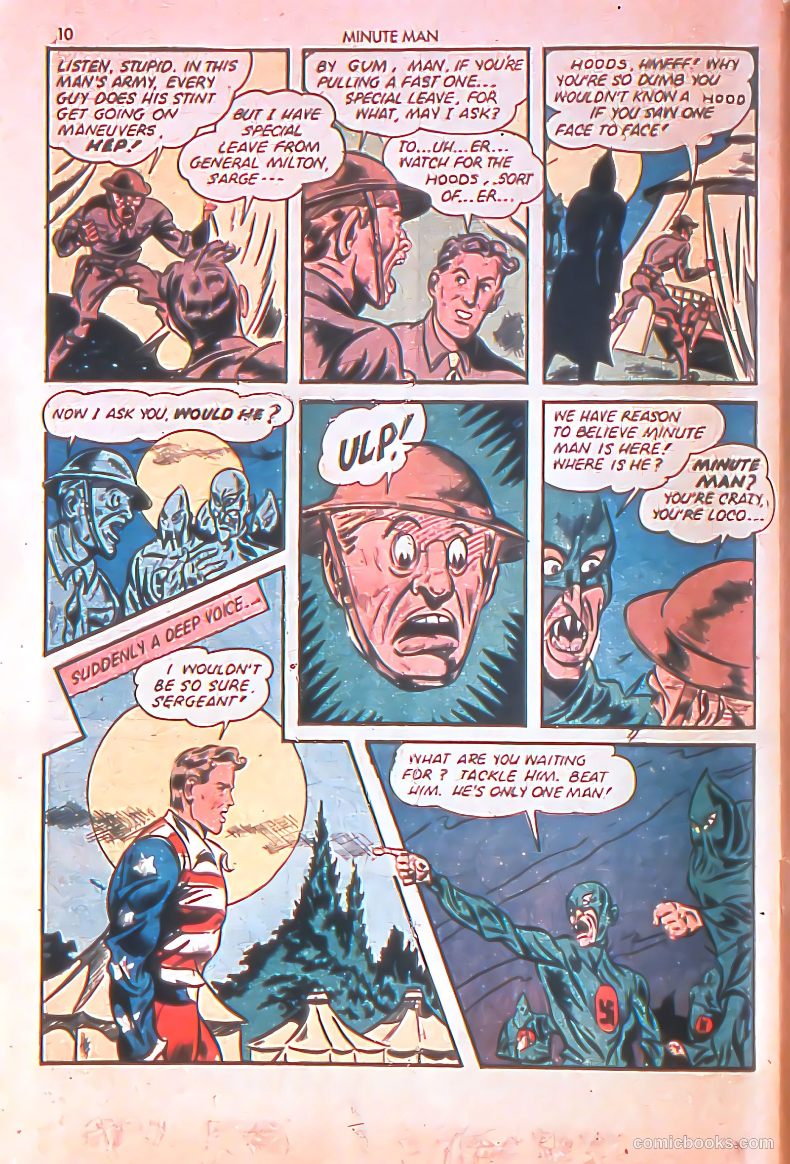 Minute Man #3 (1942) — page 12 of 67
