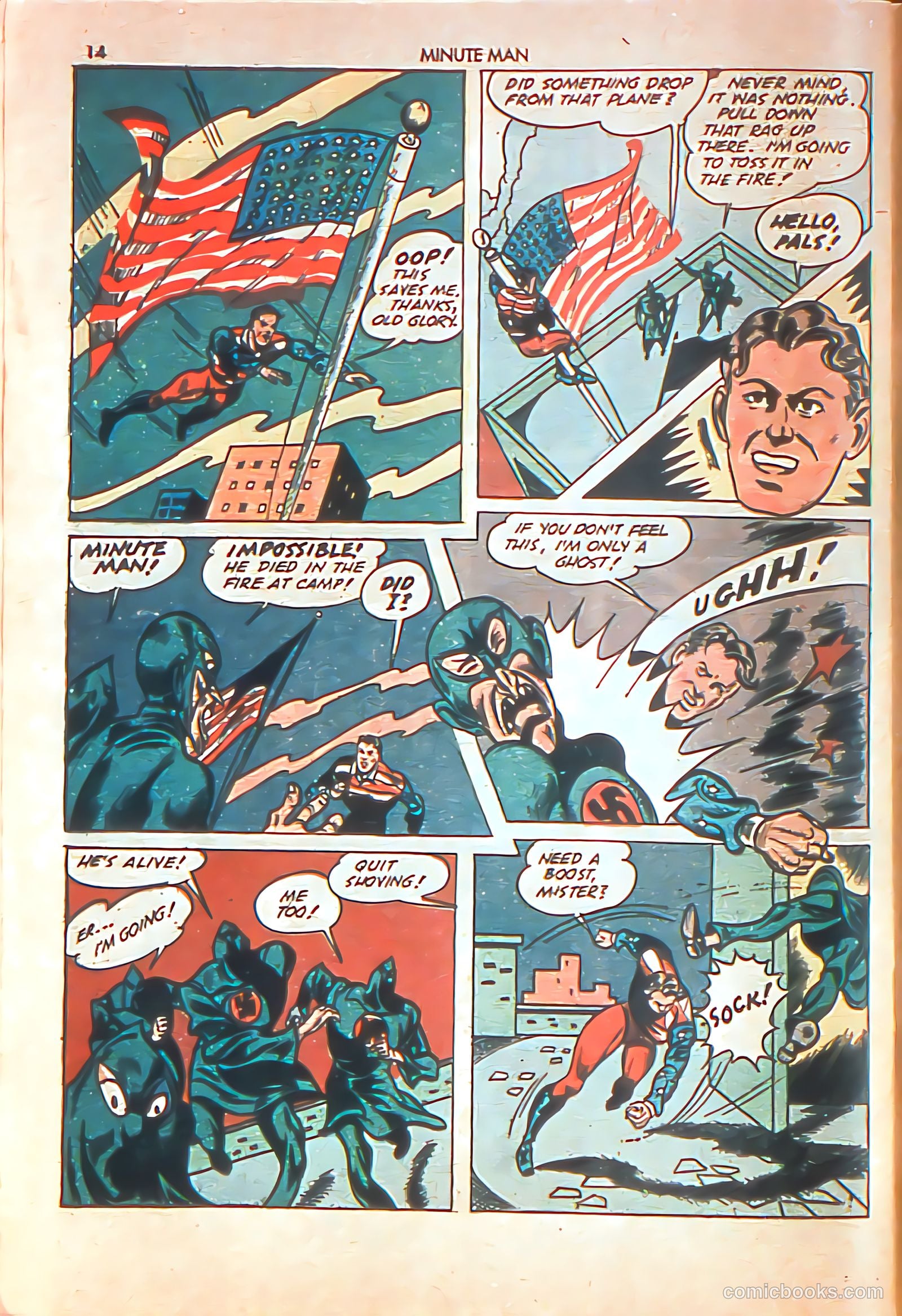 Minute Man #3 (1942) — page 16 of 67