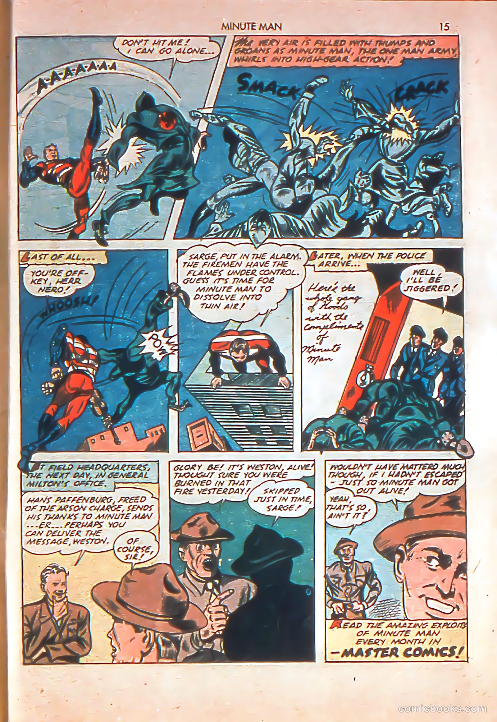 Minute Man #3 (1942) — page 17 of 67