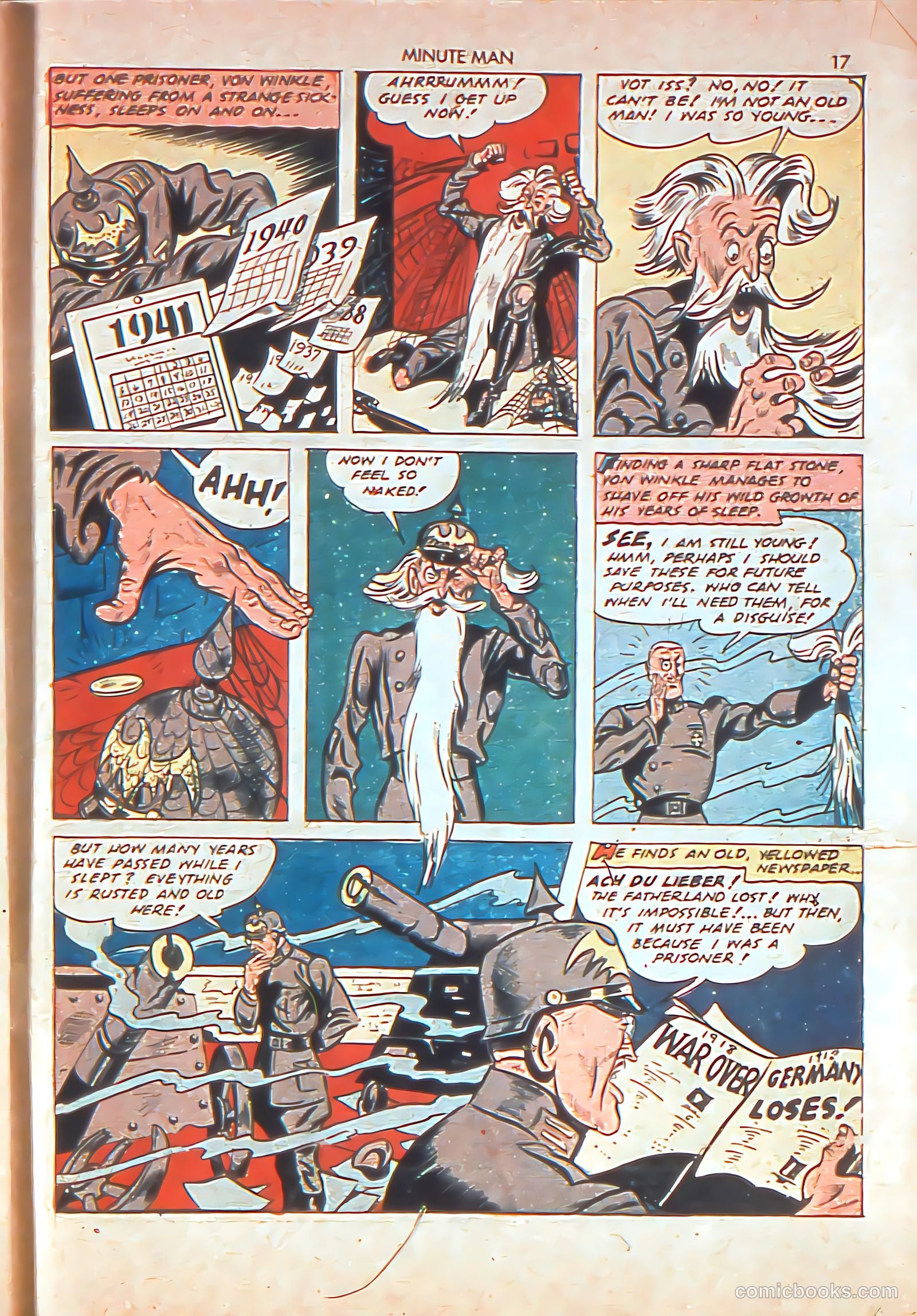 Minute Man #3 (1942) — page 19 of 67