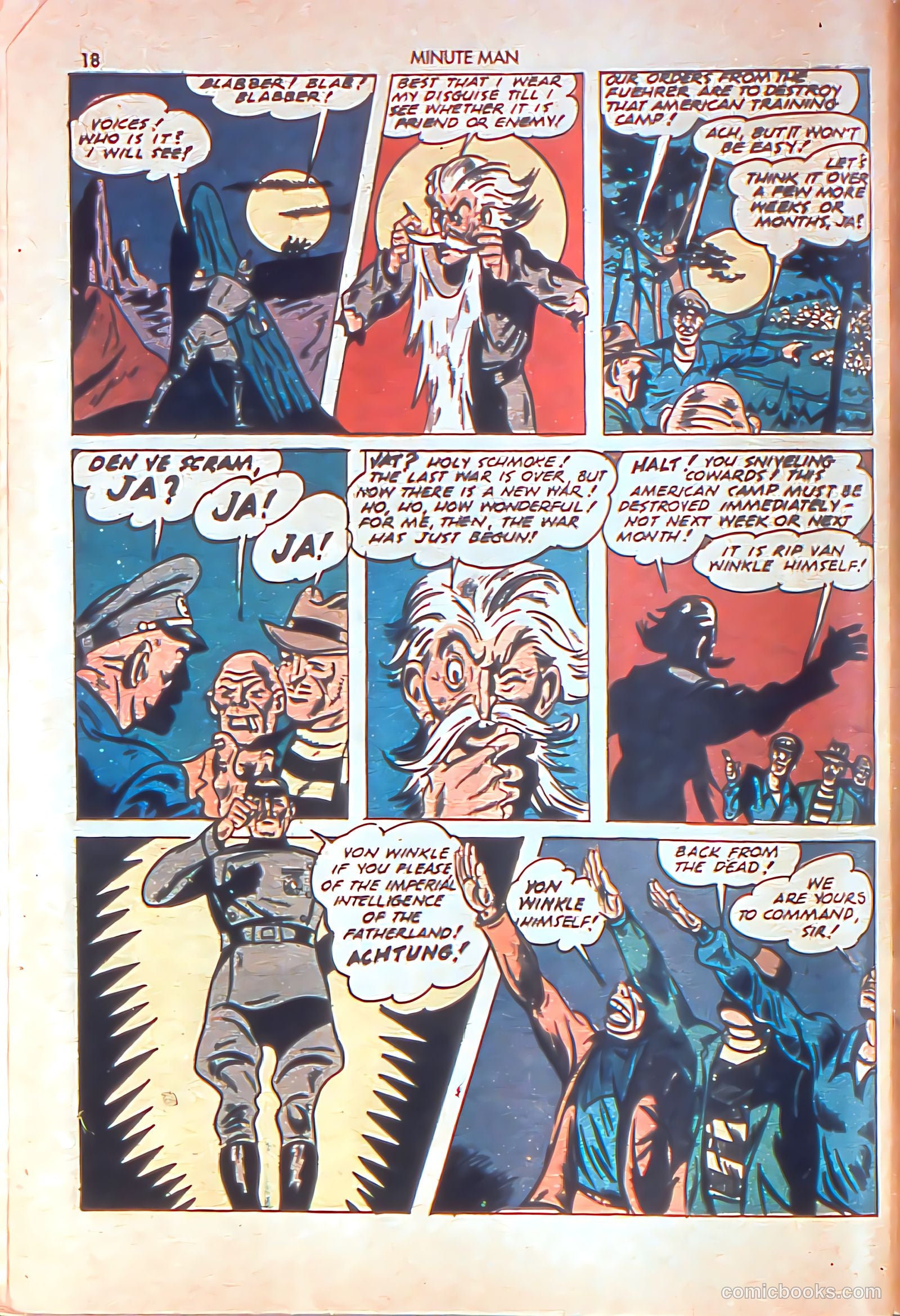 Minute Man #3 (1942) — page 20 of 67