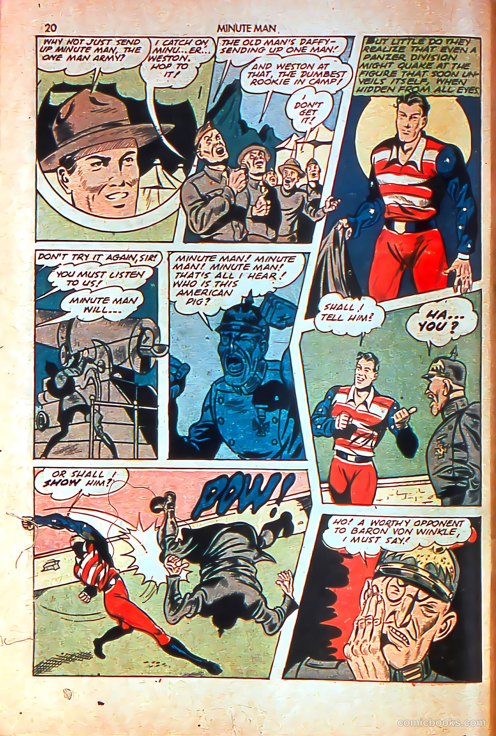 Minute Man #3 (1942) — page 22 of 67