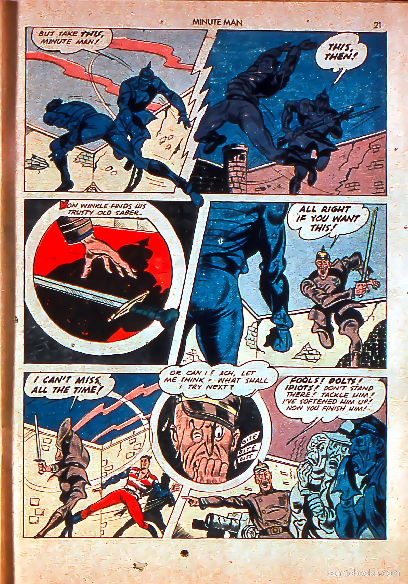 Minute Man #3 (1942) — page 23 of 67