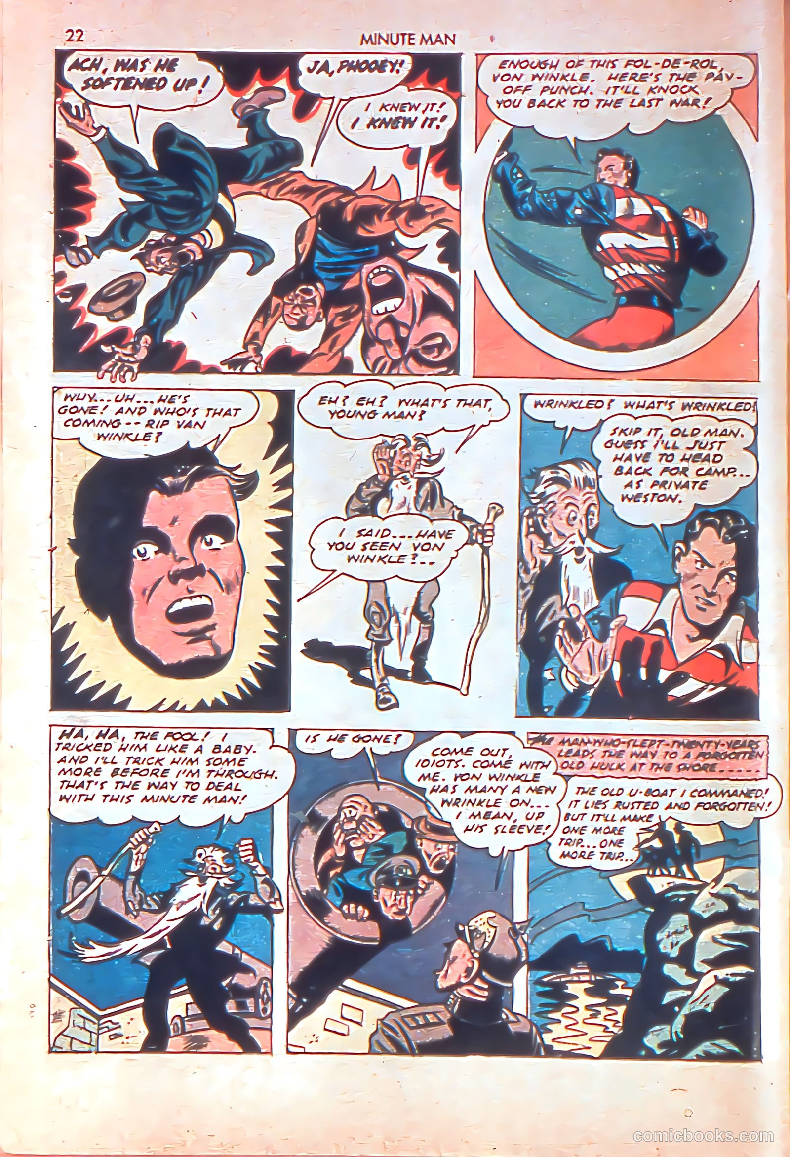 Minute Man #3 (1942) — page 24 of 67