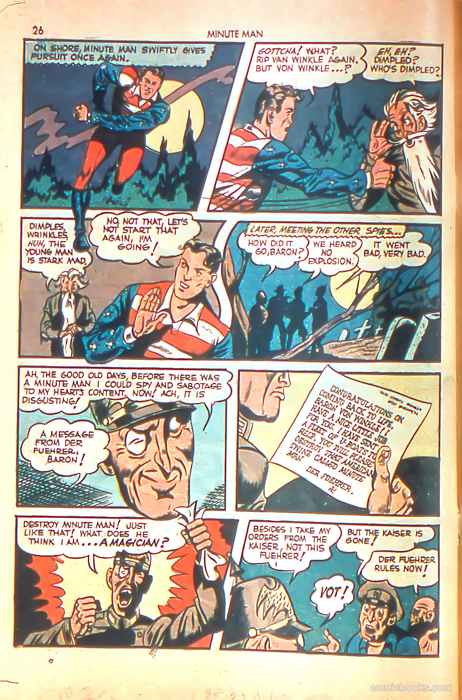 Minute Man #3 (1942) — page 28 of 67