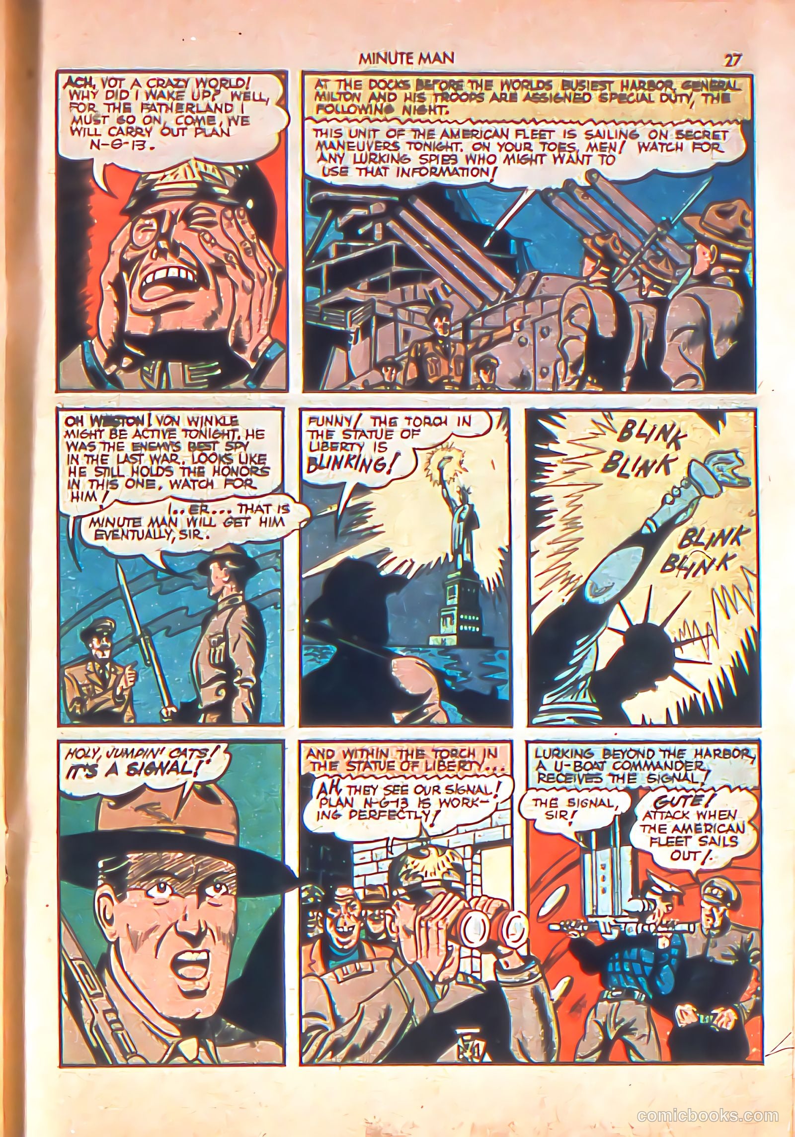 Minute Man #3 (1942) — page 29 of 67
