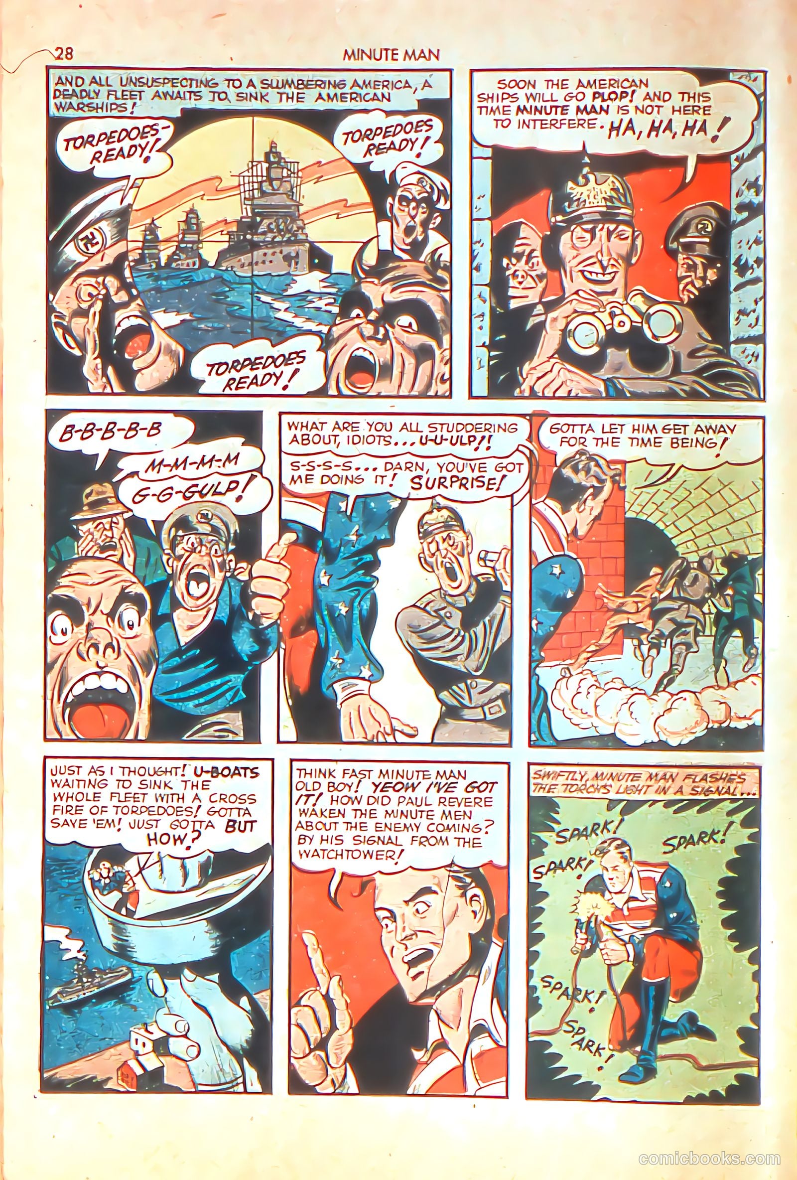 Minute Man #3 (1942) — page 30 of 67