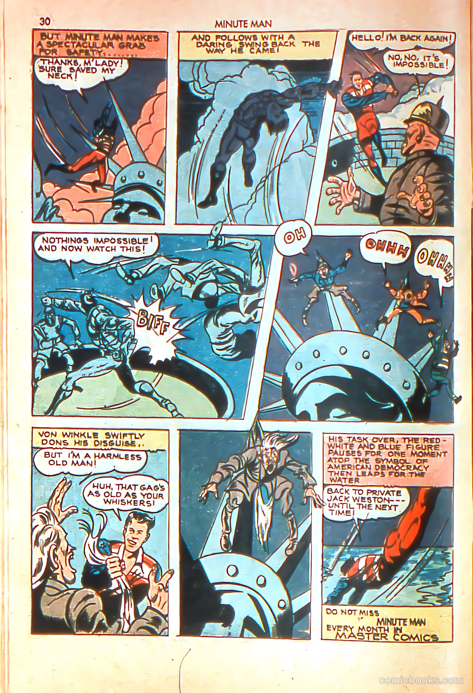 Minute Man #3 (1942) — page 32 of 67