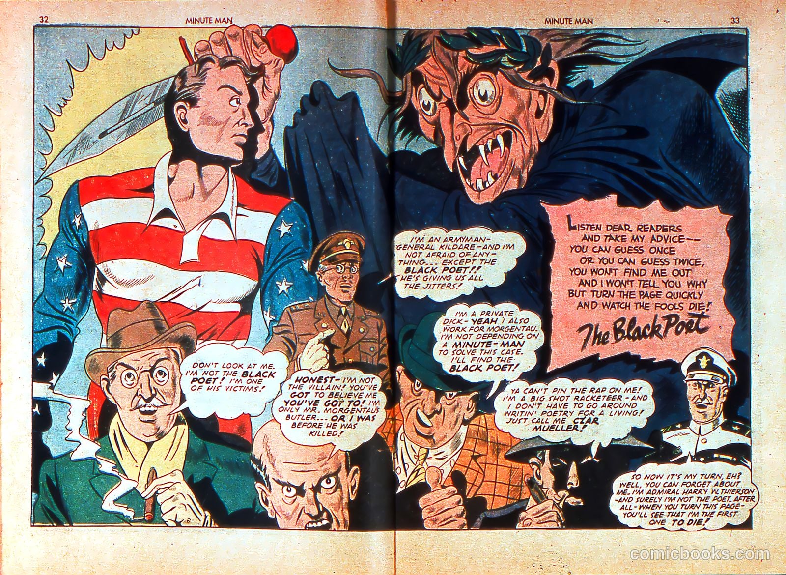 Minute Man #3 (1942) — page 34 of 67