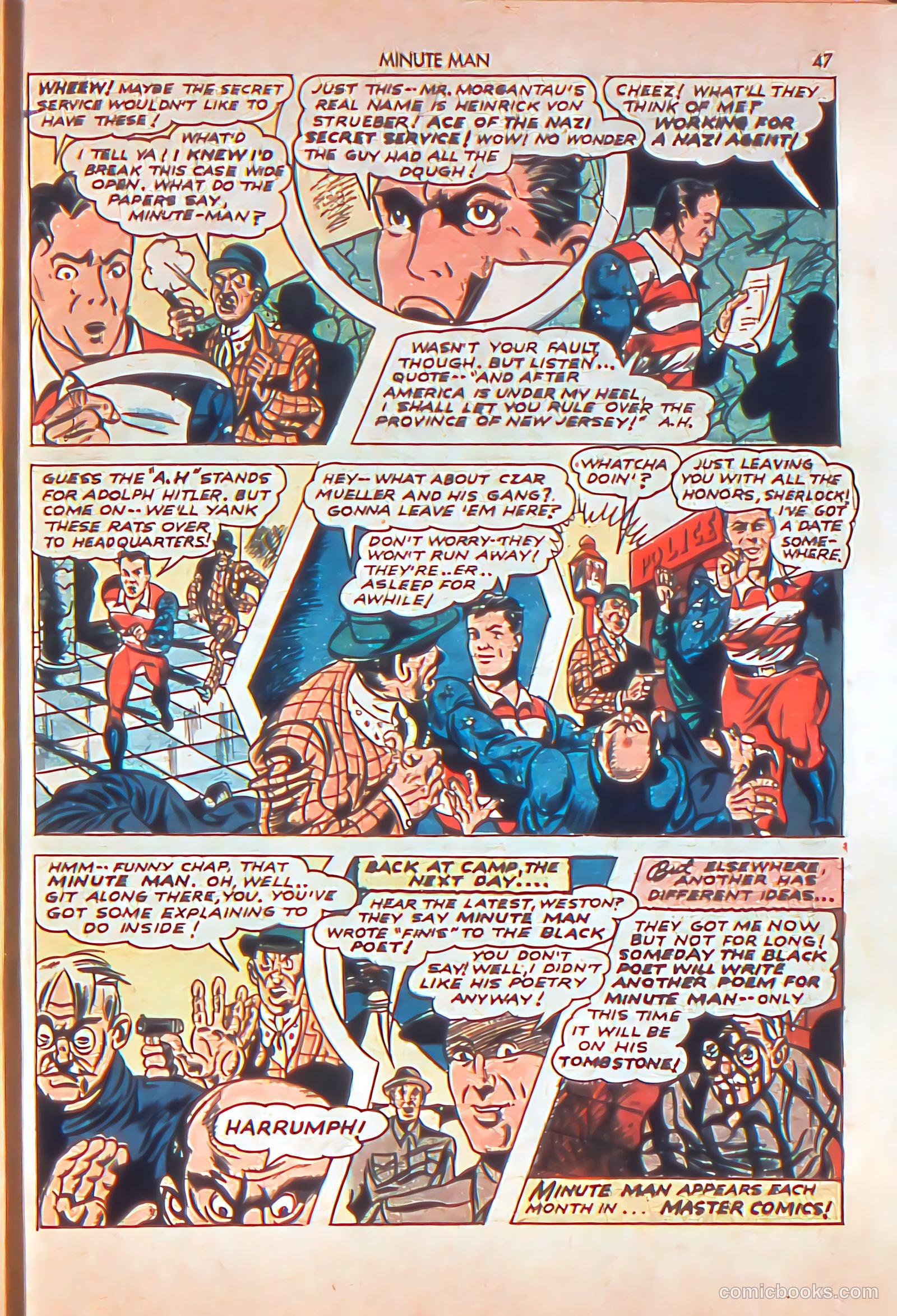 Minute Man #3 (1942) — page 48 of 67