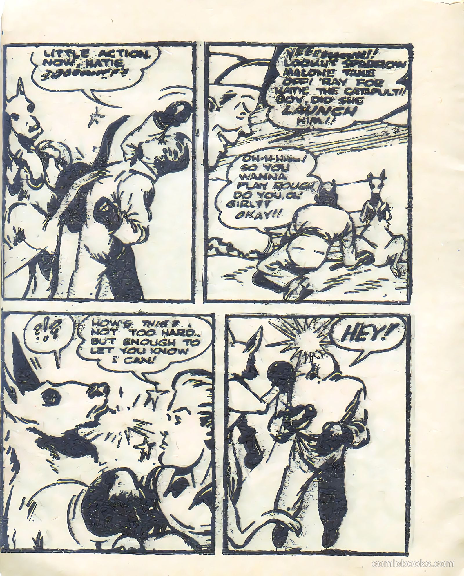 Minute Man [Mighty Midget Comic] #12 (1943) — page 5 of 33
