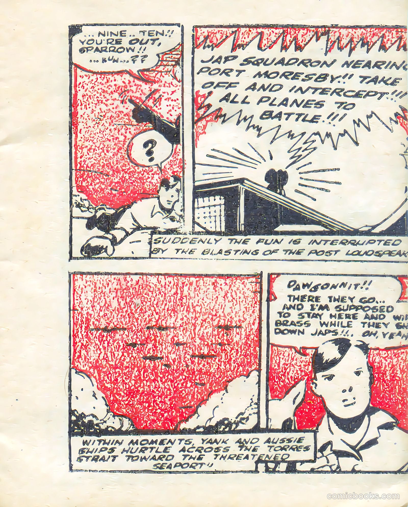 Minute Man [Mighty Midget Comic] #12 (1943) — page 6 of 33