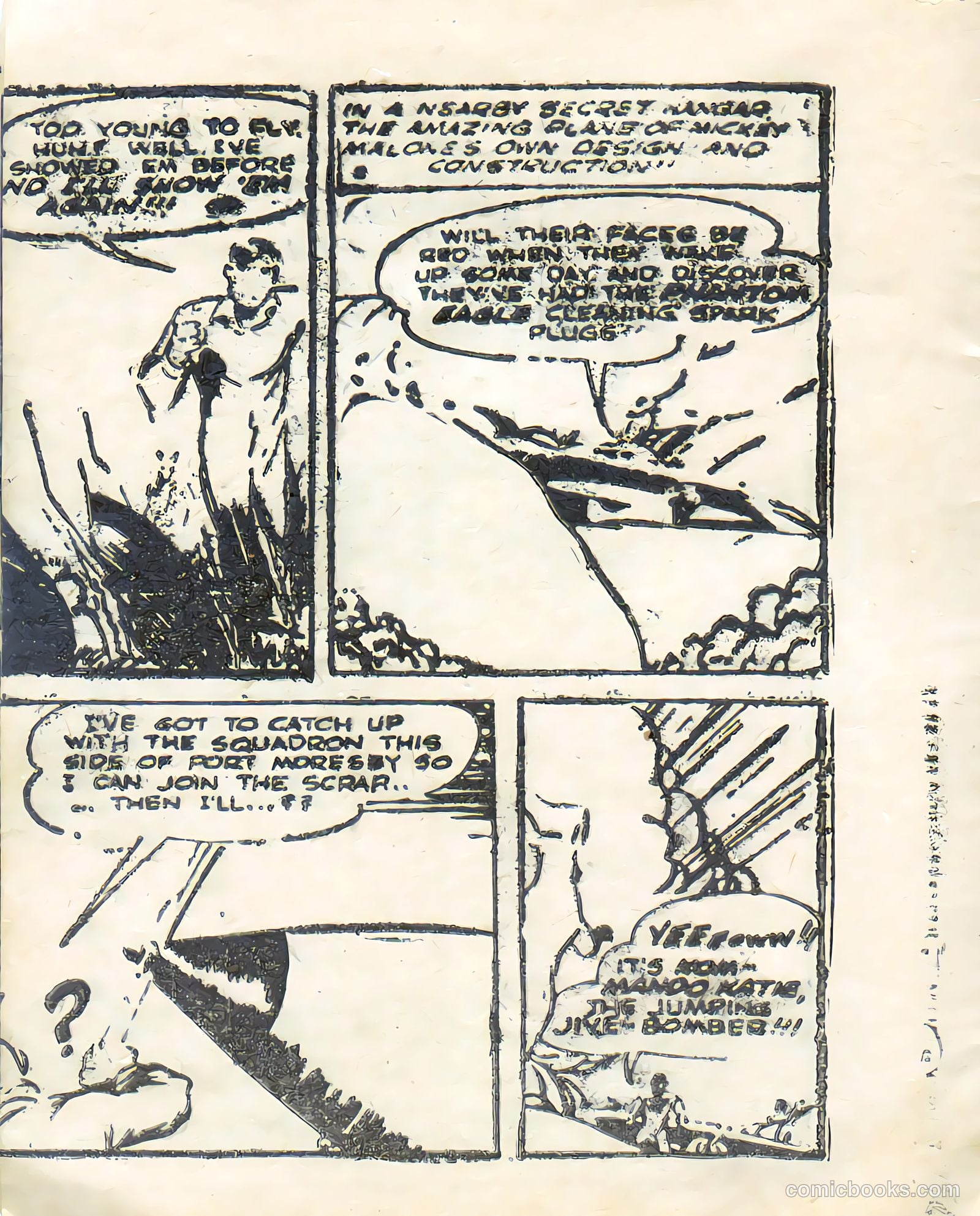 Minute Man [Mighty Midget Comic] #12 (1943) — page 7 of 33
