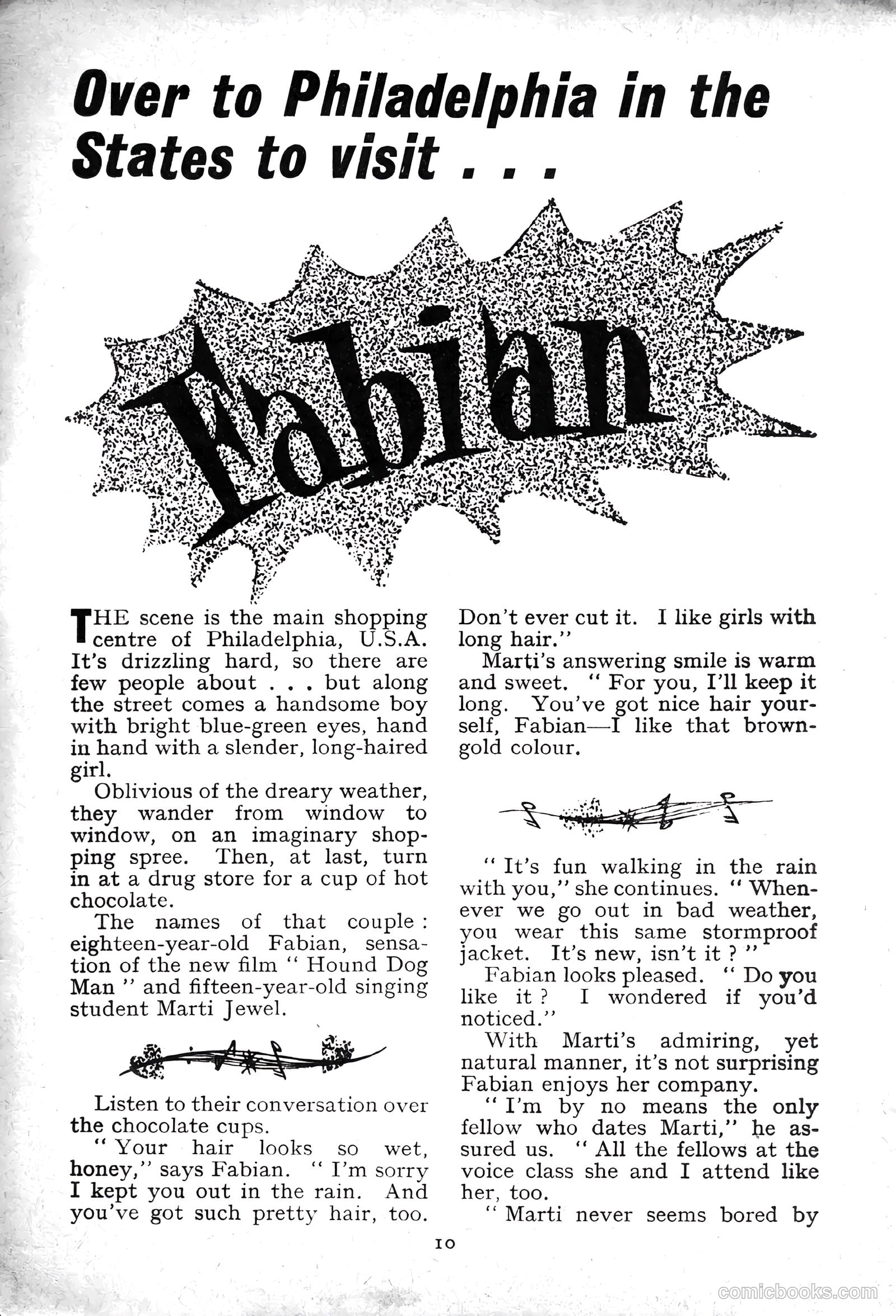 Mirabelle Pop, Film and TV Star Library #1 (1959) — page 12 of 68