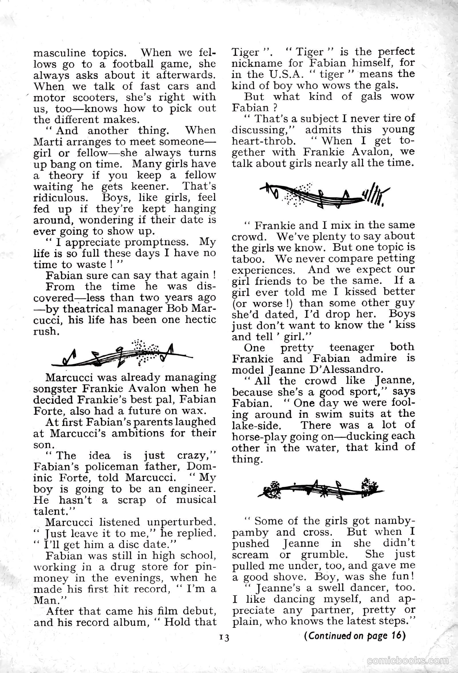 Mirabelle Pop, Film and TV Star Library #1 (1959) — page 15 of 68