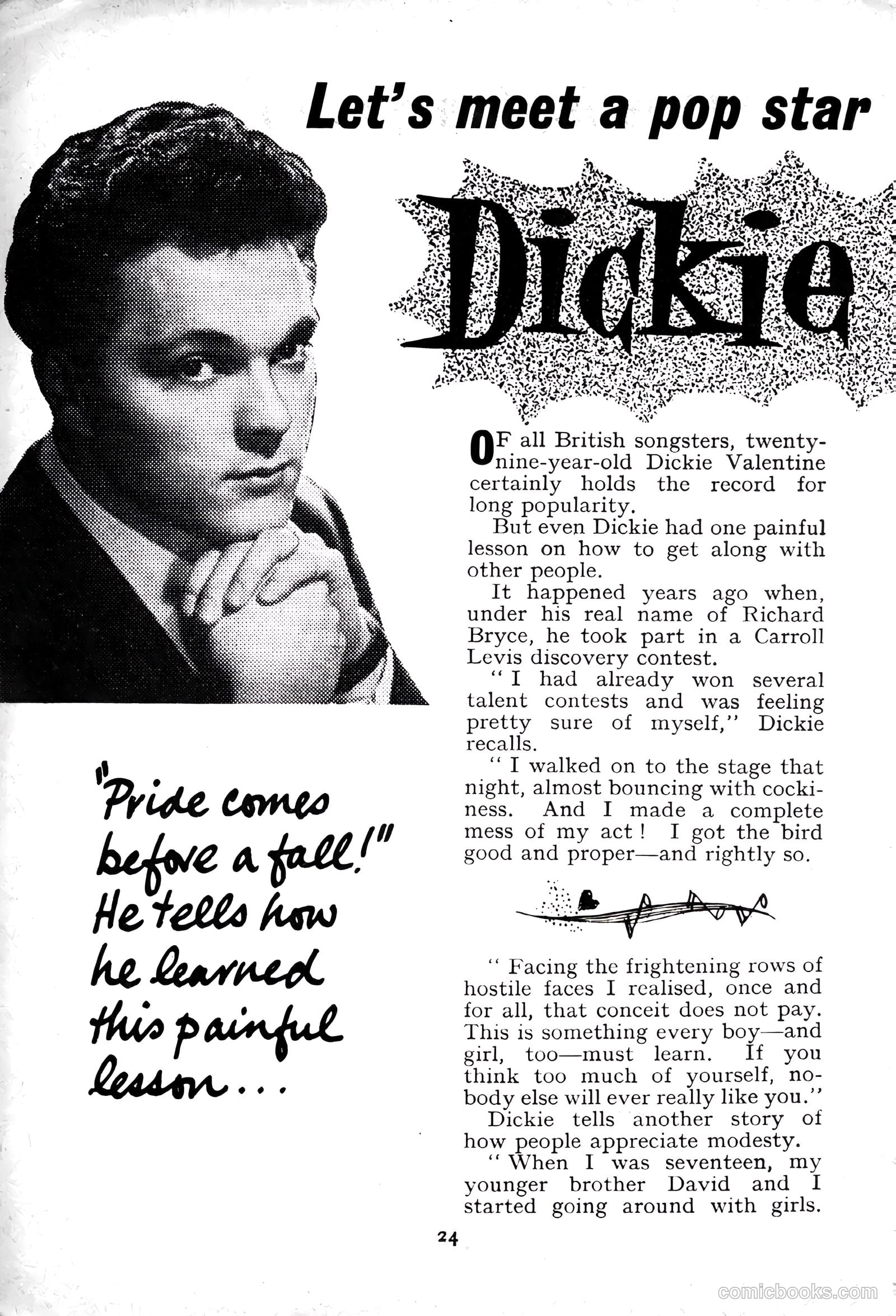 Mirabelle Pop, Film and TV Star Library #1 (1959) — page 26 of 68