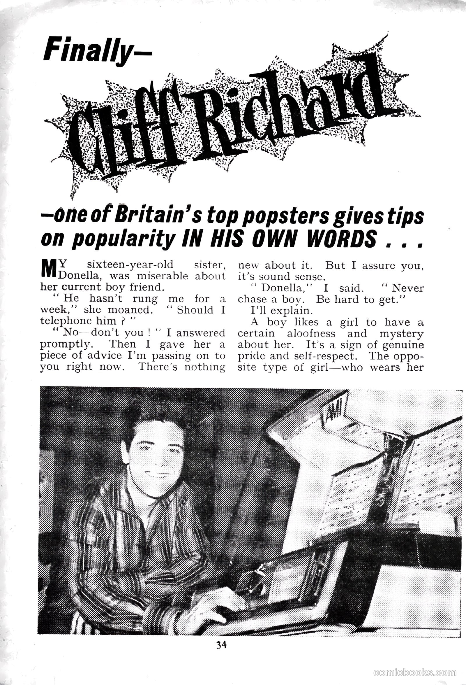 Mirabelle Pop, Film and TV Star Library #1 (1959) — page 36 of 68