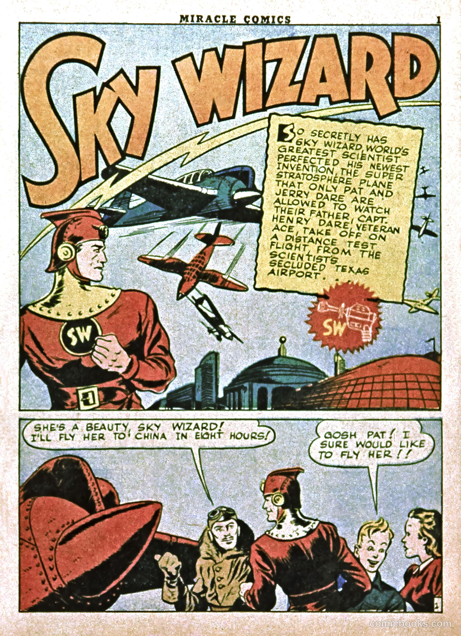 Miracle Comics #1 (1940) — page 3 of 69