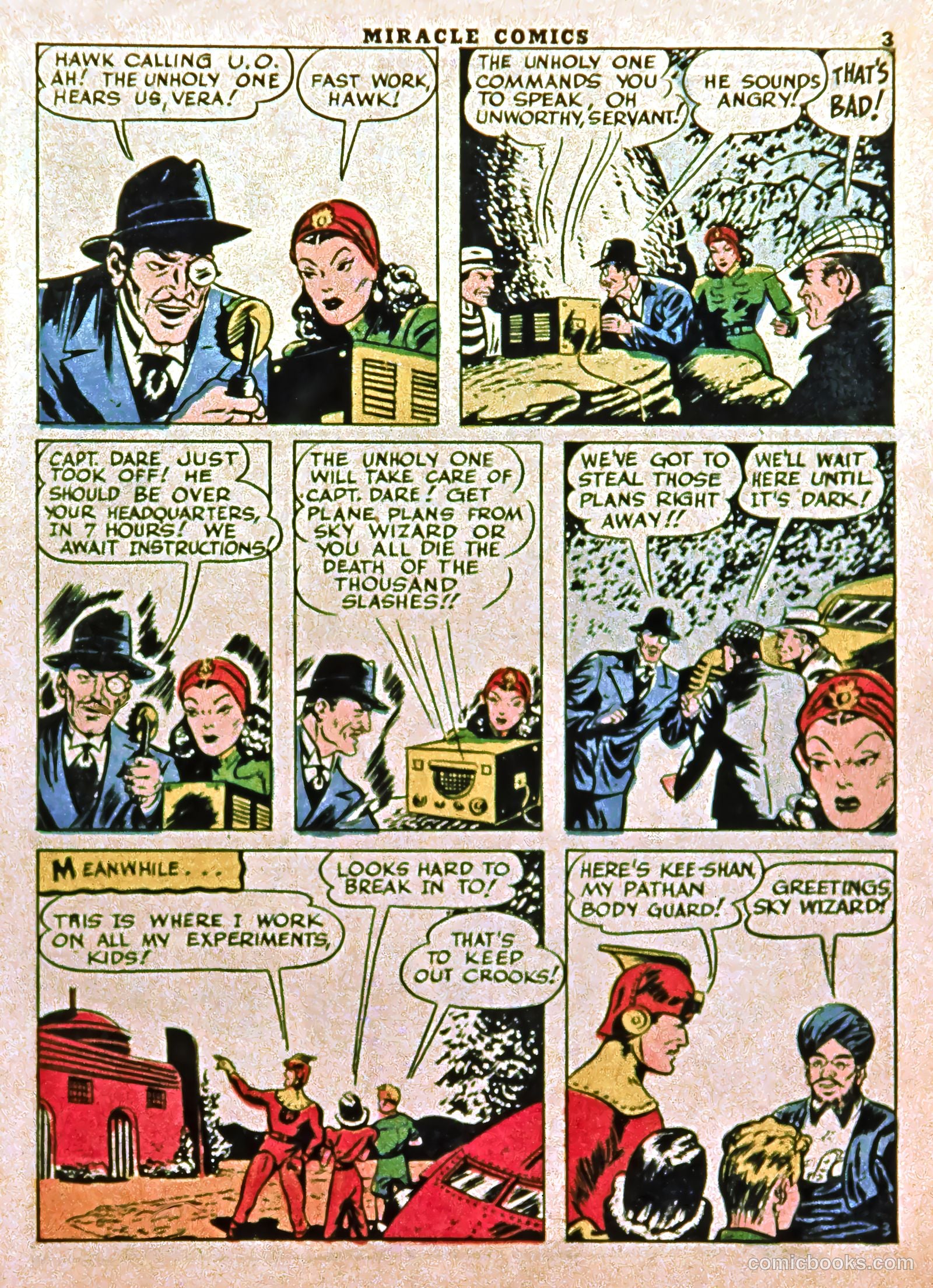 Miracle Comics #1 (1940) — page 5 of 69