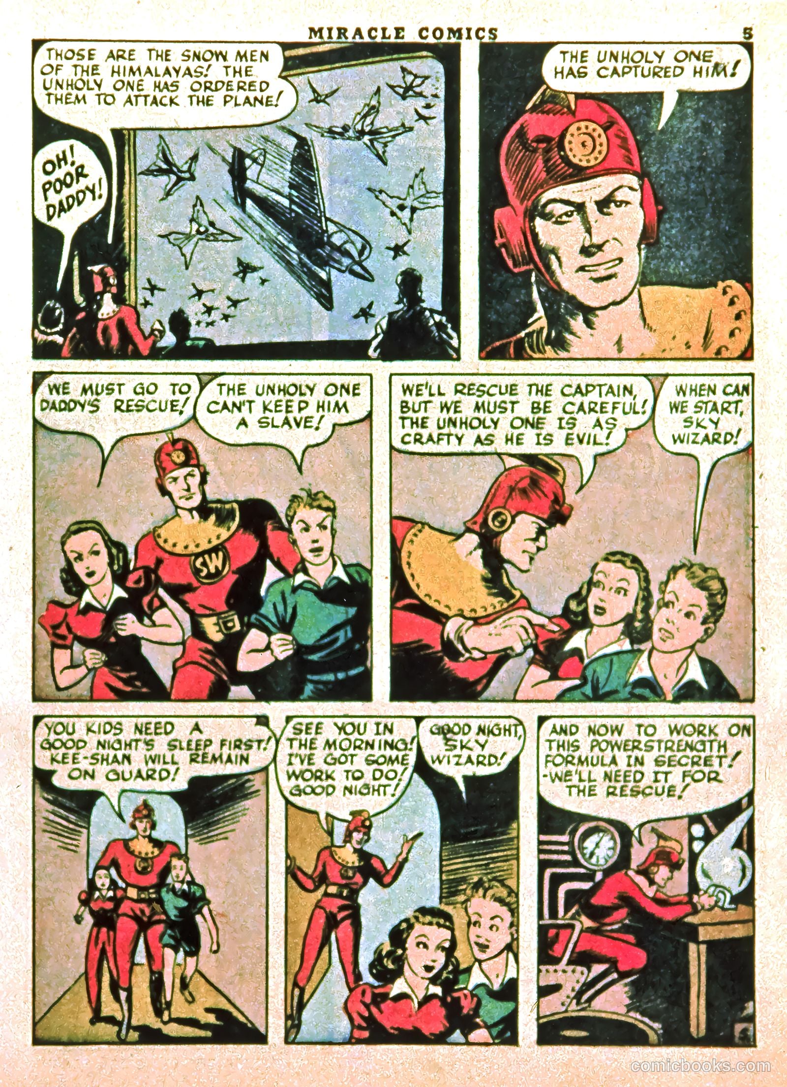 Miracle Comics #1 (1940) — page 7 of 69