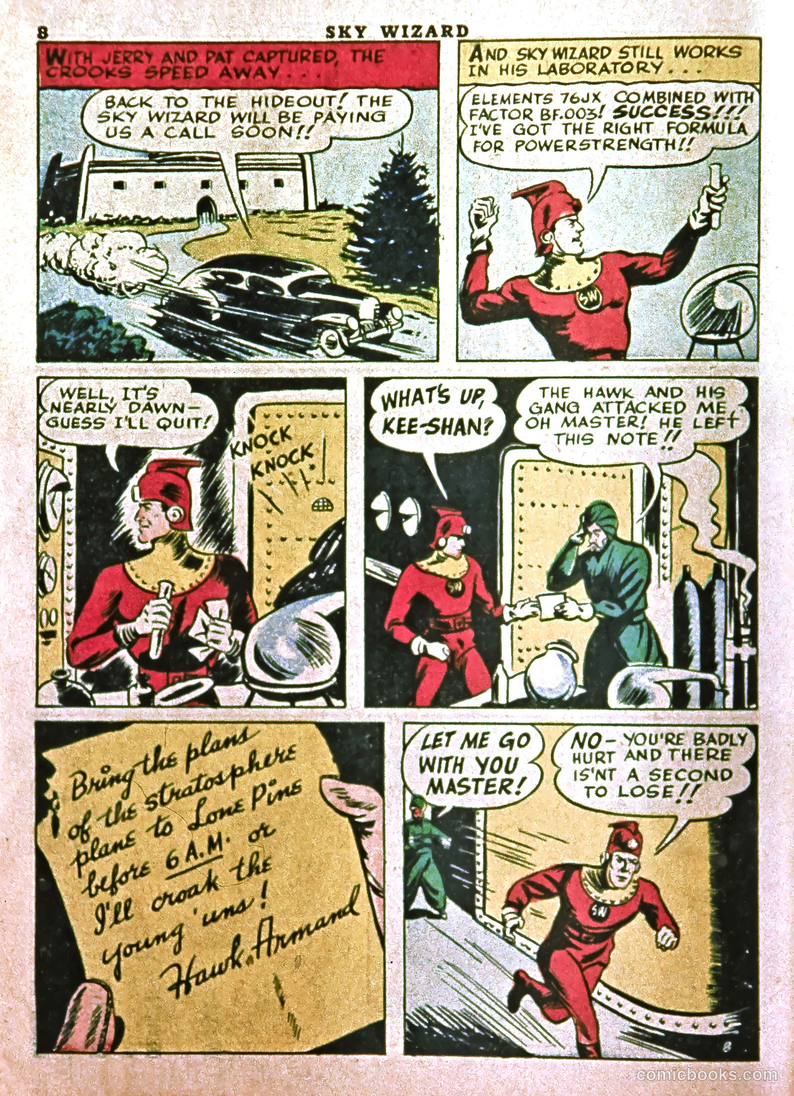 Miracle Comics #1 (1940) — page 10 of 69