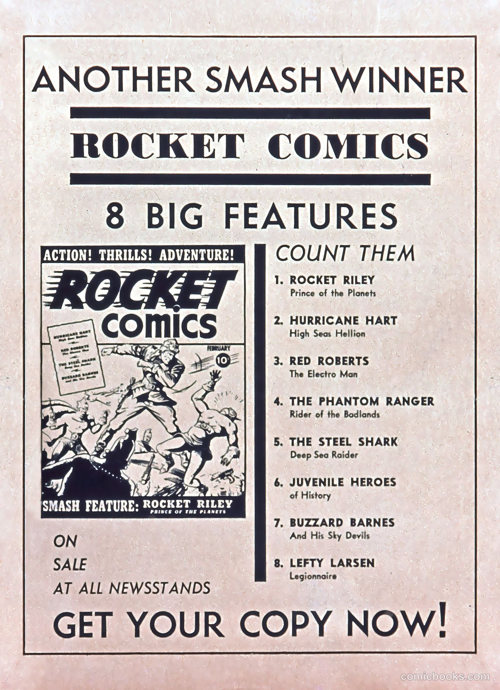 Miracle Comics #1 (1940) — page 67 of 69
