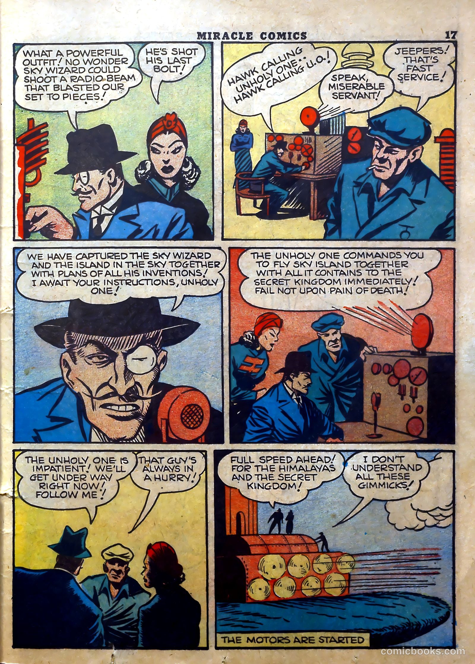 Miracle Comics #2 (1940) — page 19 of 68