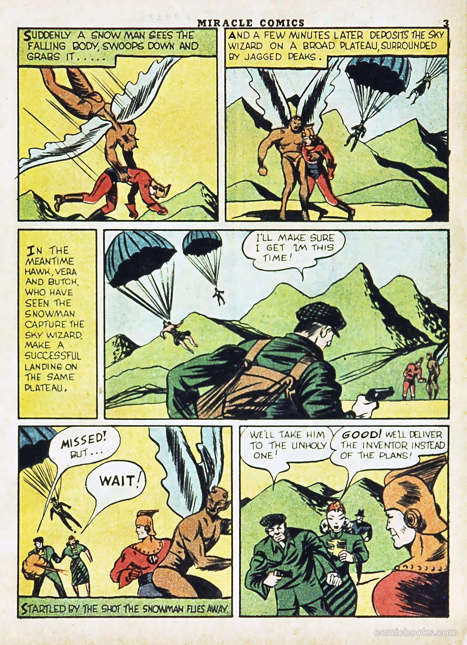 Miracle Comics #3 (1940) — page 5 of 69
