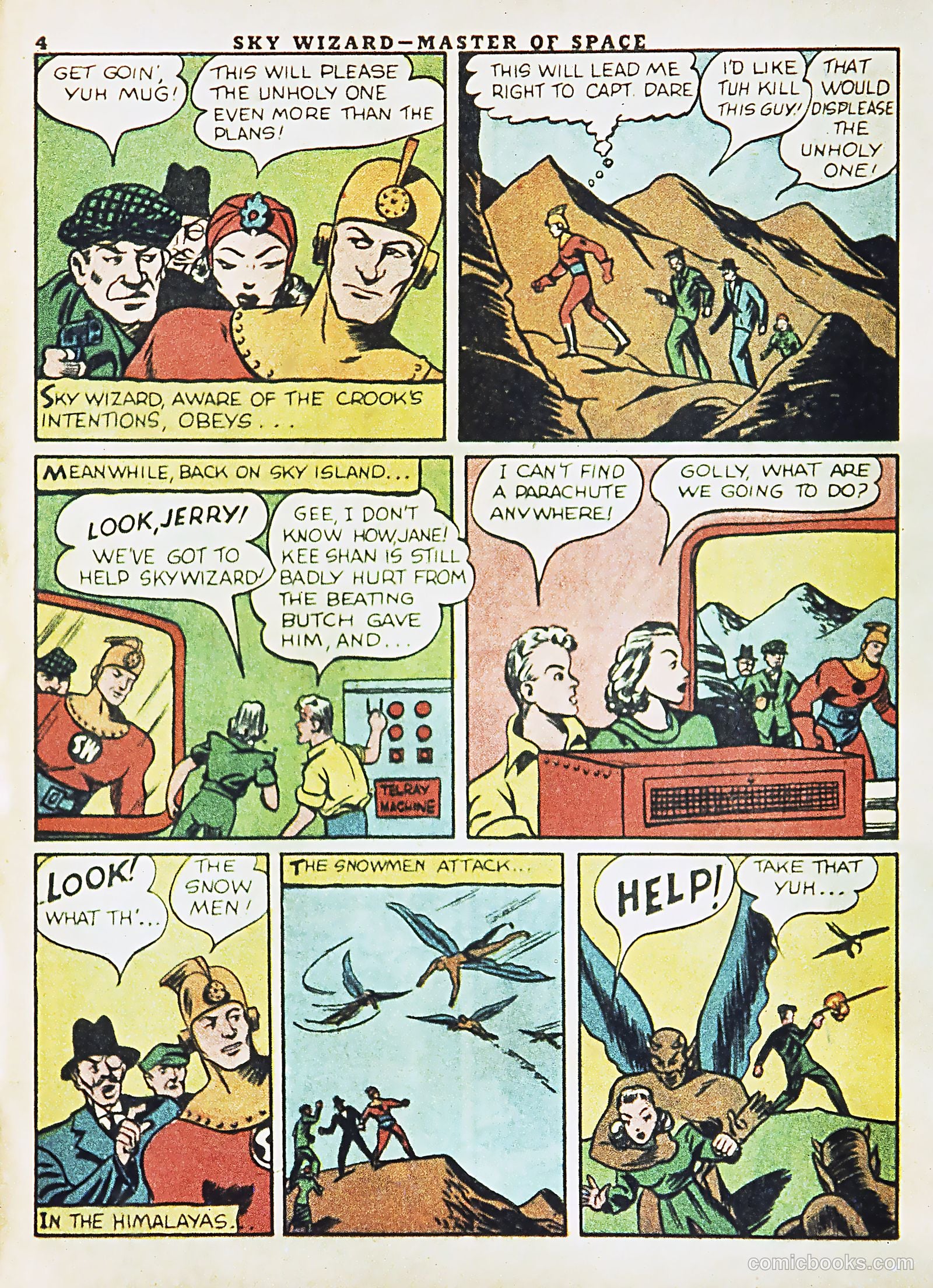 Miracle Comics #3 (1940) — page 6 of 69