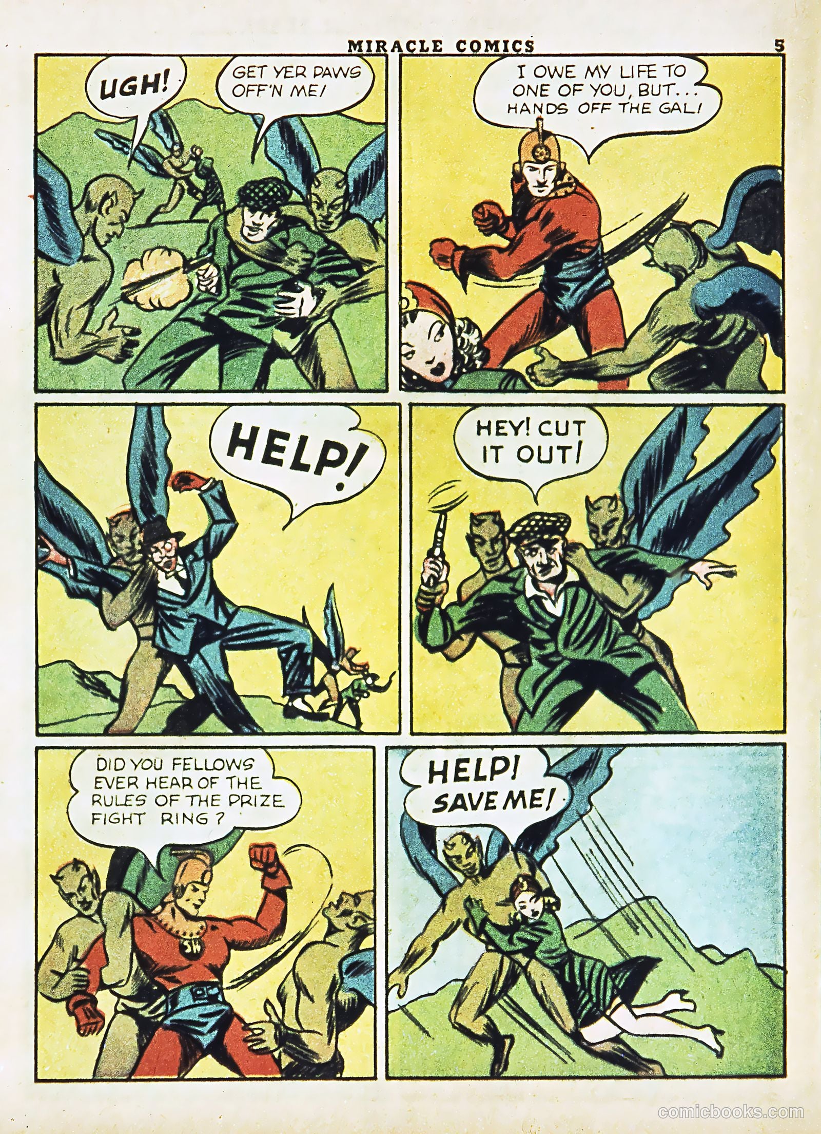 Miracle Comics #3 (1940) — page 7 of 69