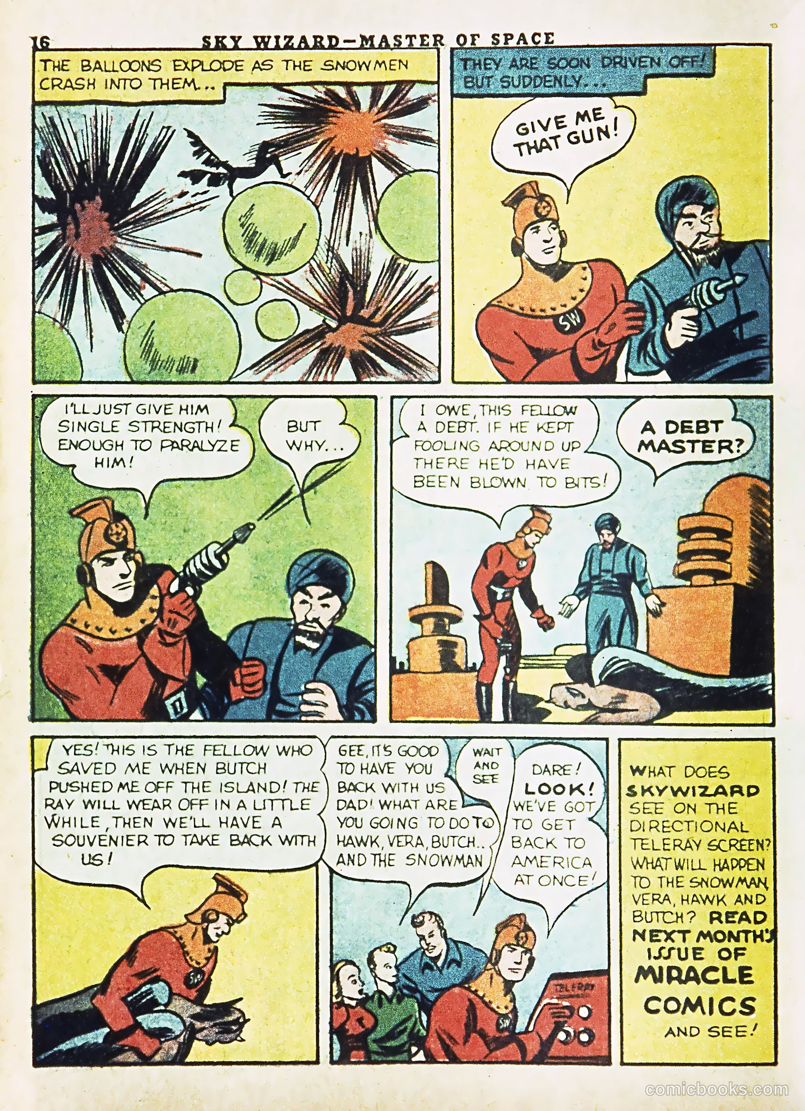 Miracle Comics #3 (1940) — page 18 of 69