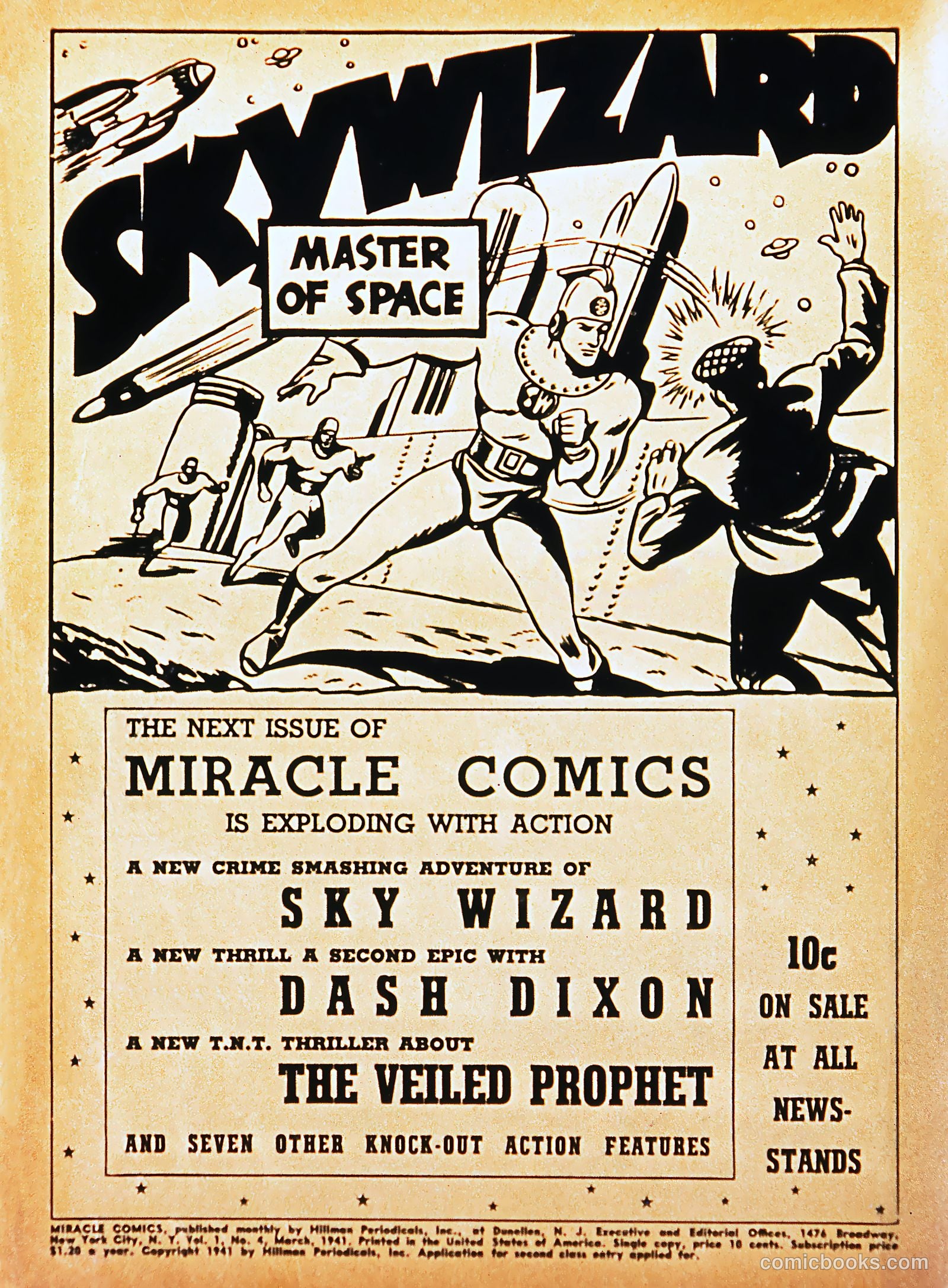 Miracle Comics #4 (1941) — page 2 of 69
