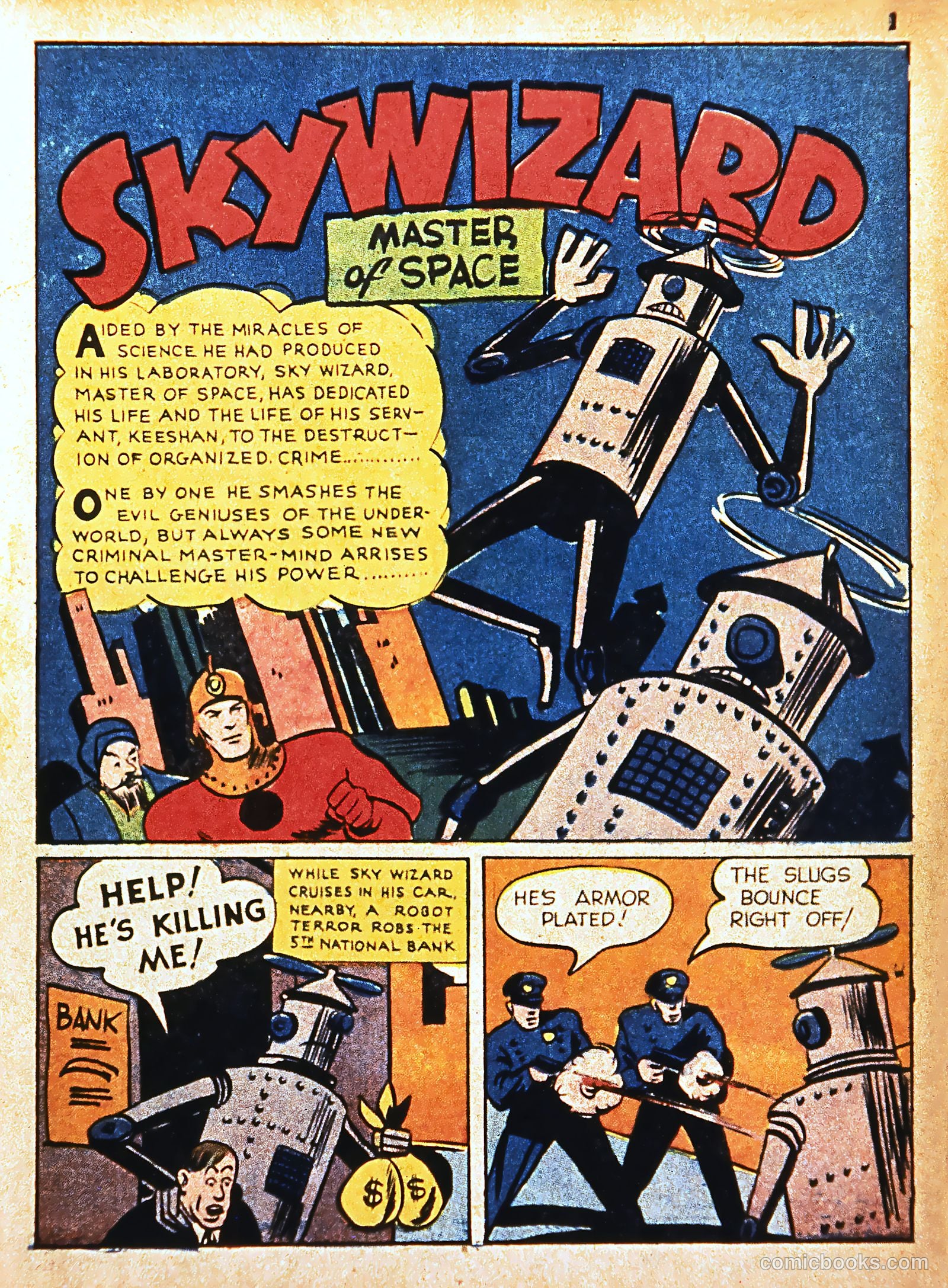 Miracle Comics #4 (1941) — page 3 of 69