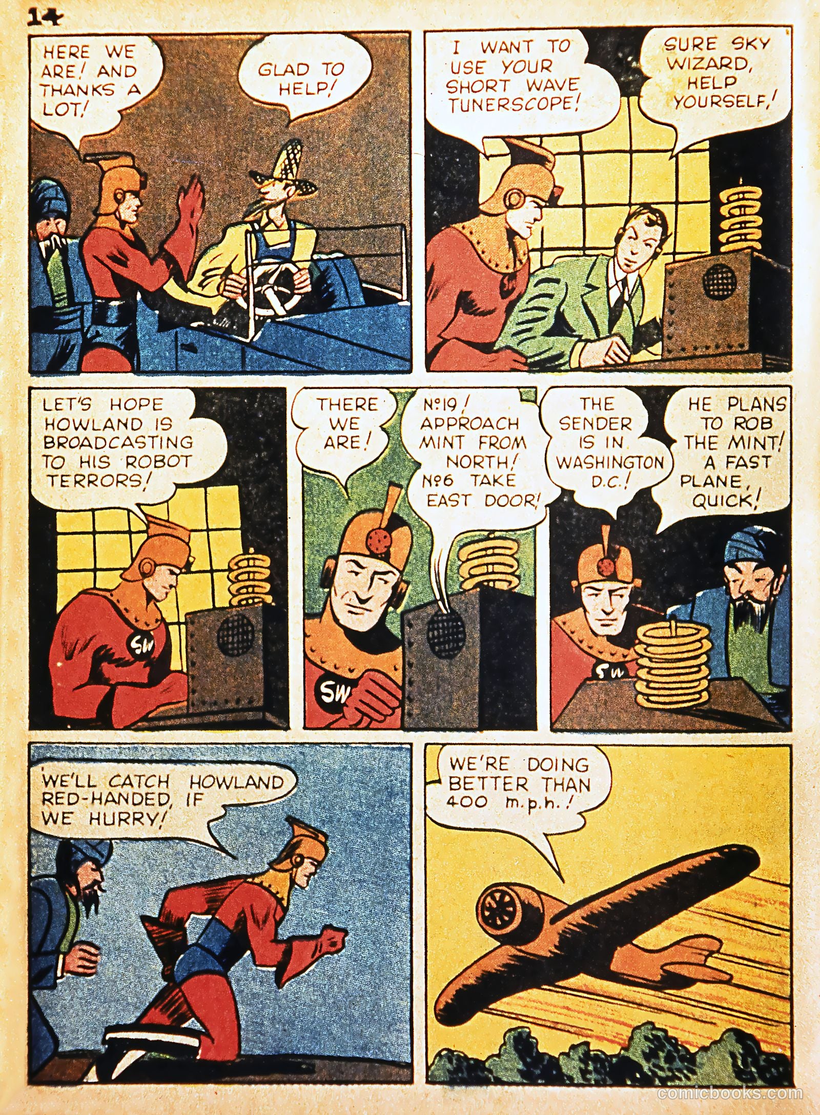 Miracle Comics #4 (1941) — page 16 of 69
