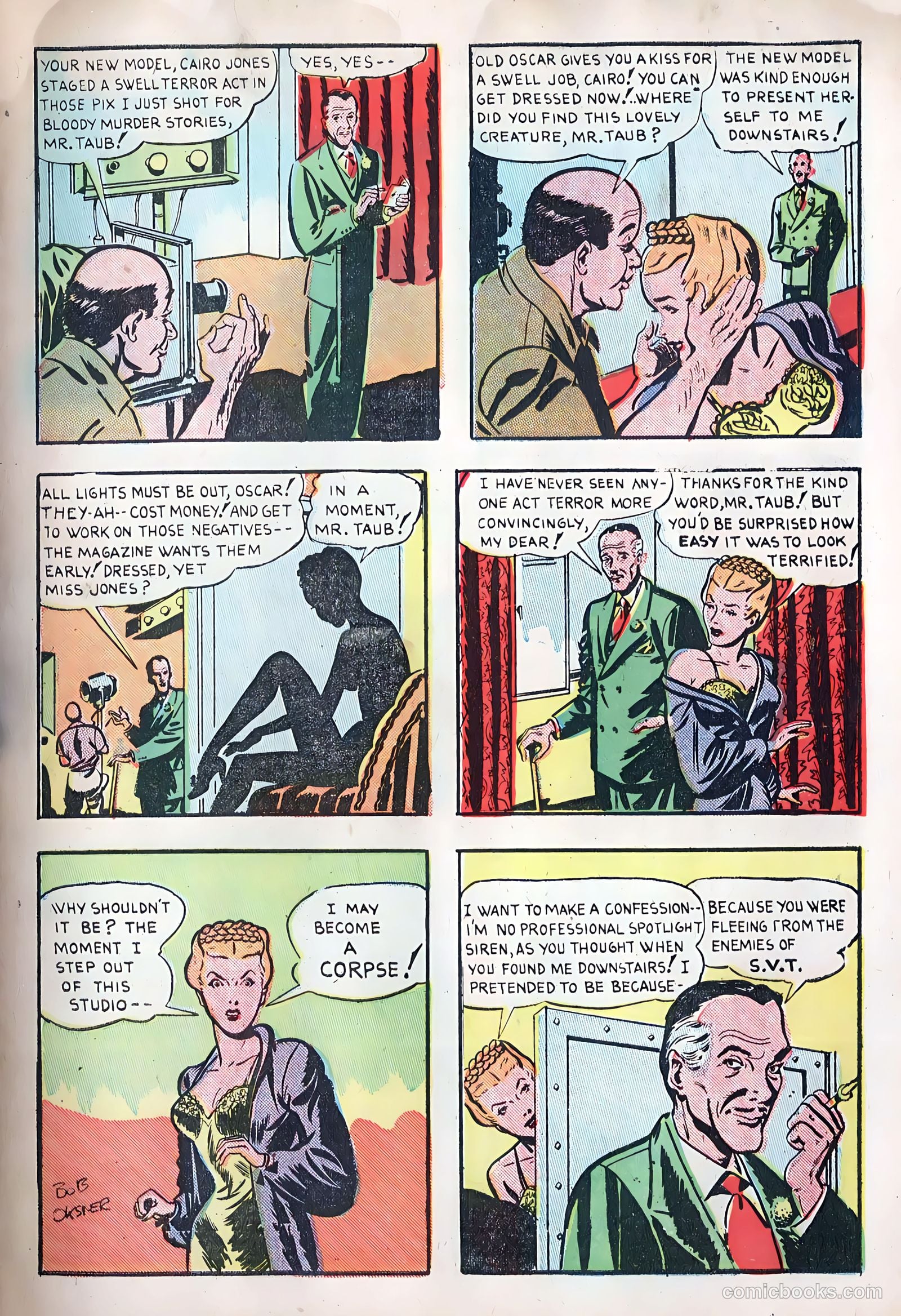 Miss Cairo Jones #1 (1945) — page 5 of 36