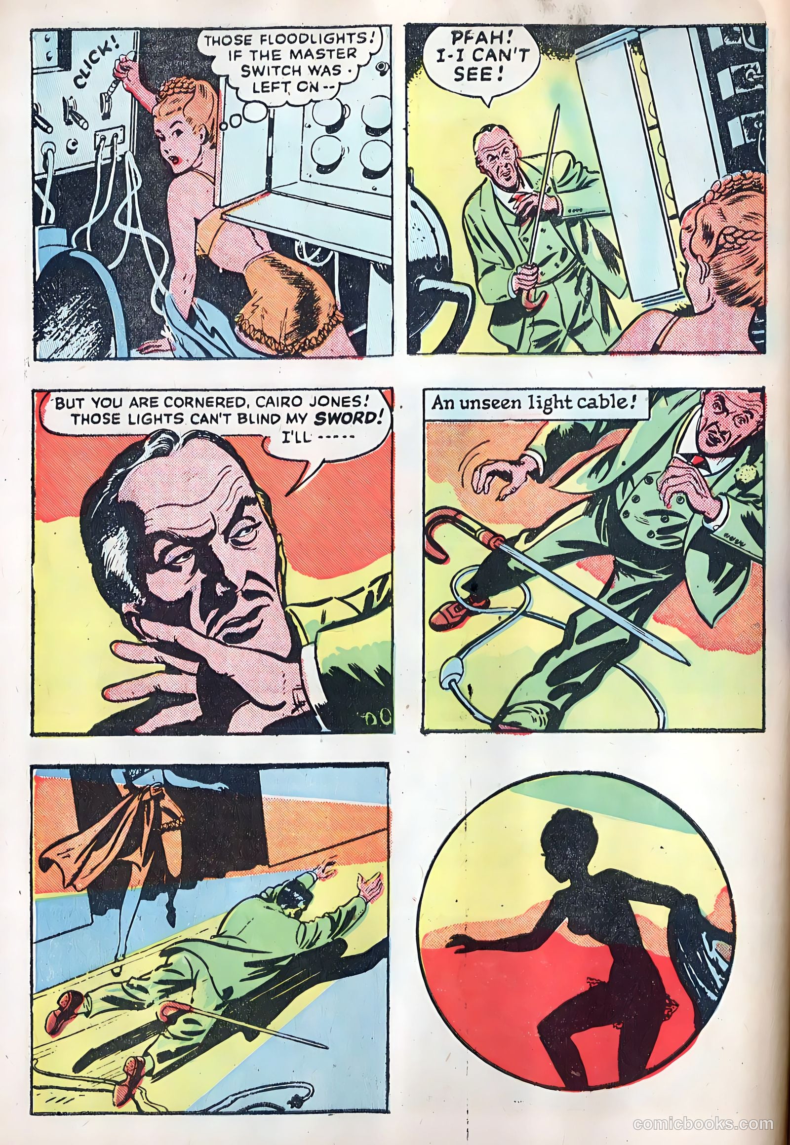 Miss Cairo Jones #1 (1945) — page 8 of 36