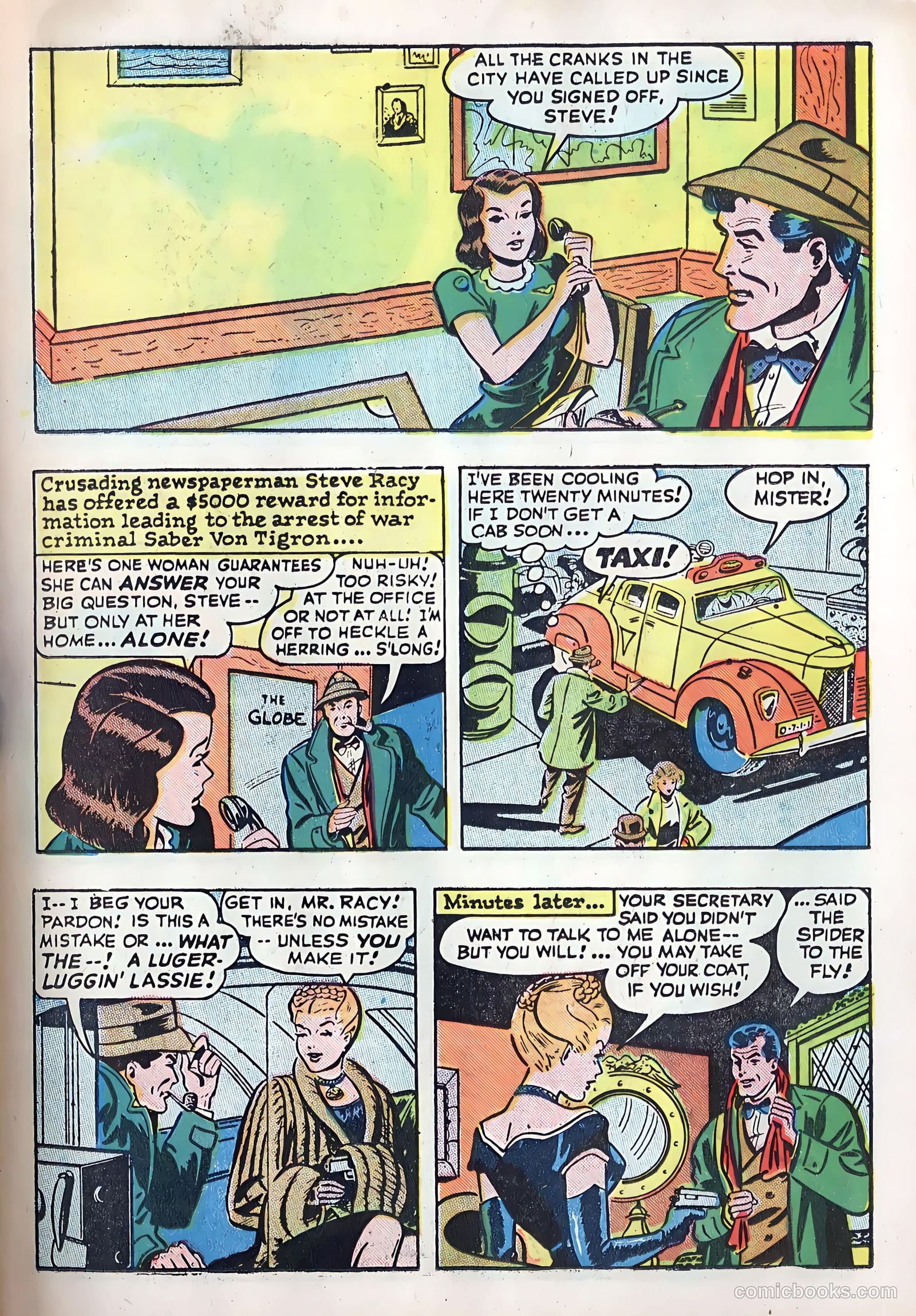 Miss Cairo Jones #1 (1945) — page 11 of 36