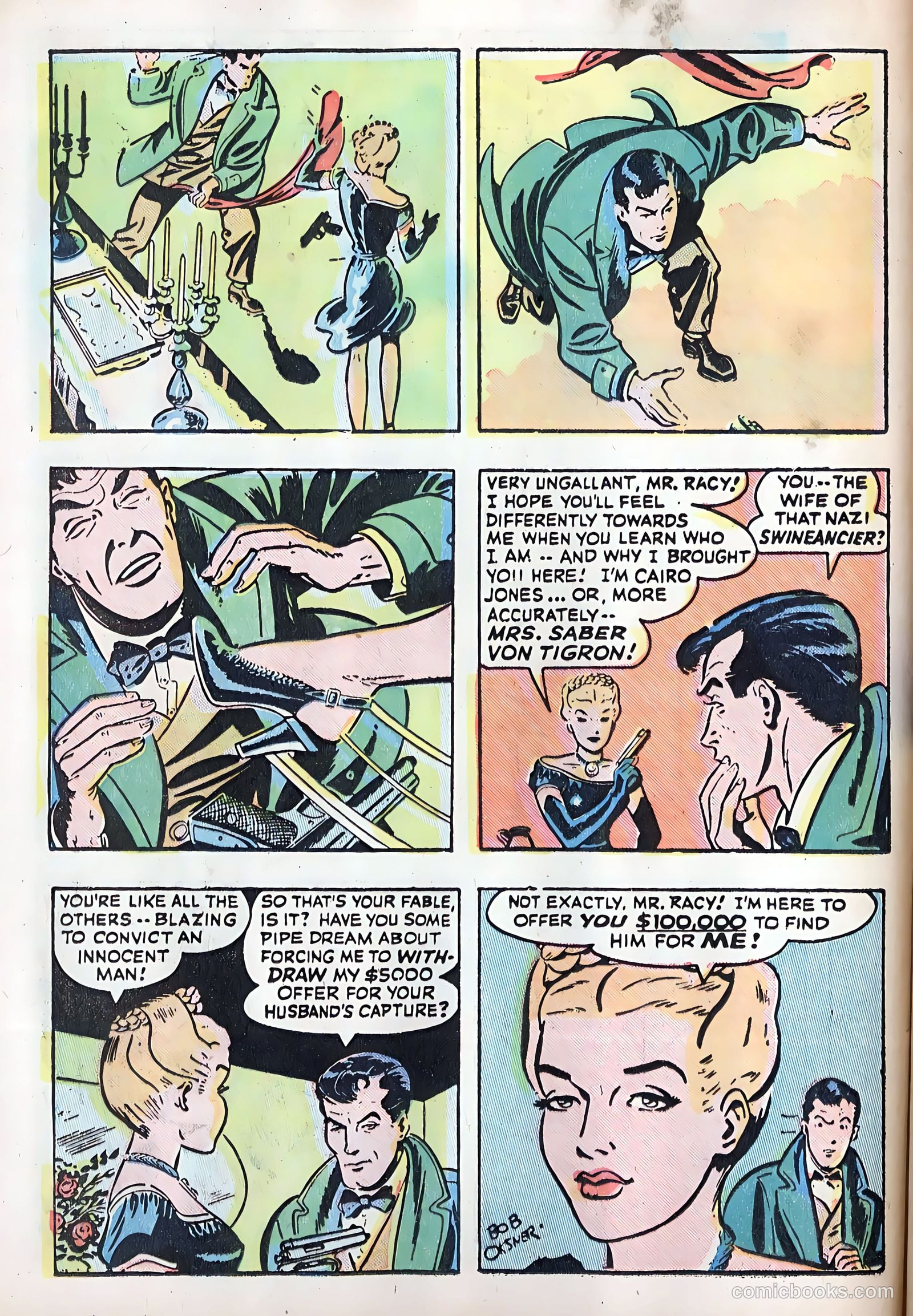 Miss Cairo Jones #1 (1945) — page 12 of 36
