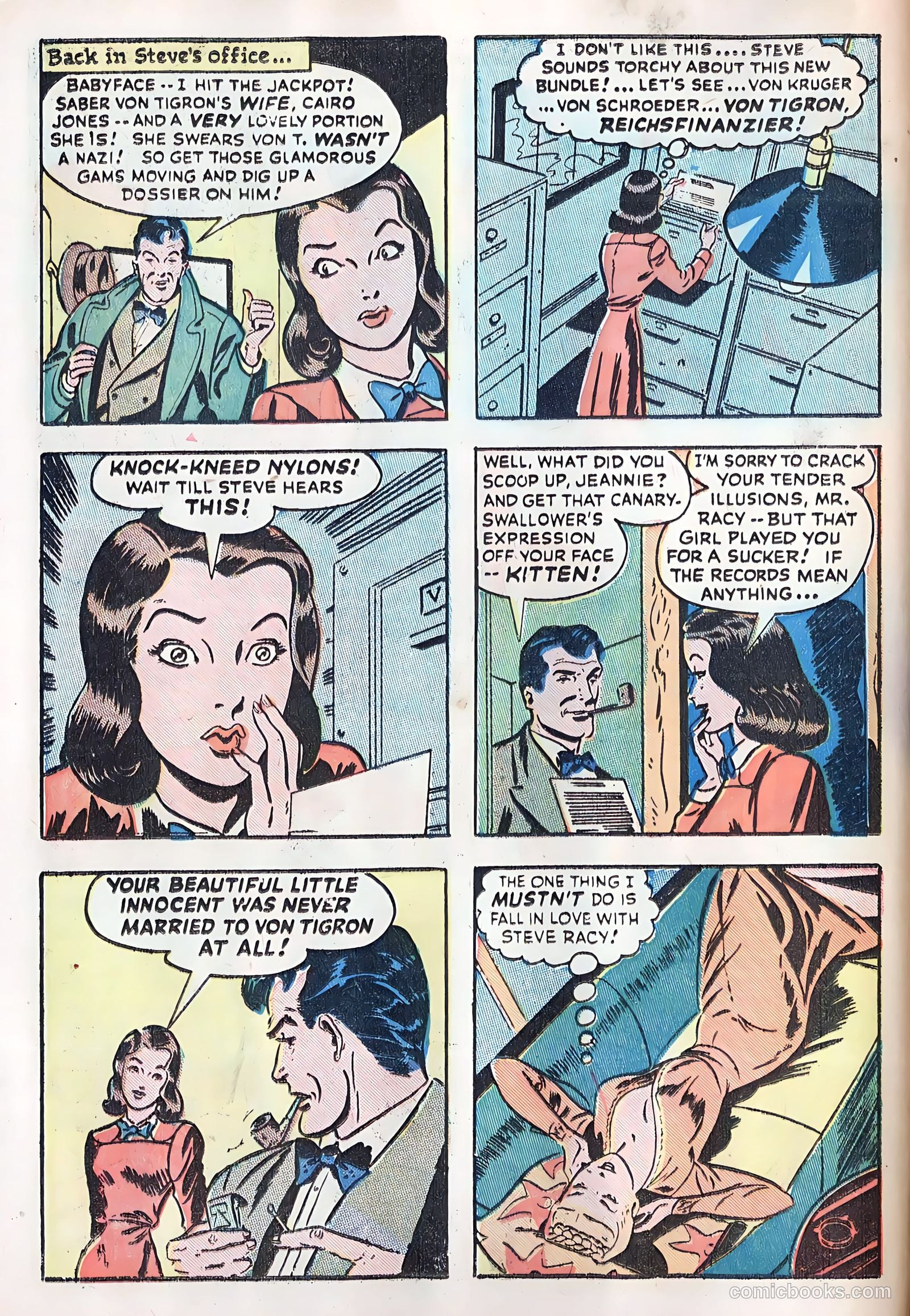 Miss Cairo Jones #1 (1945) — page 14 of 36