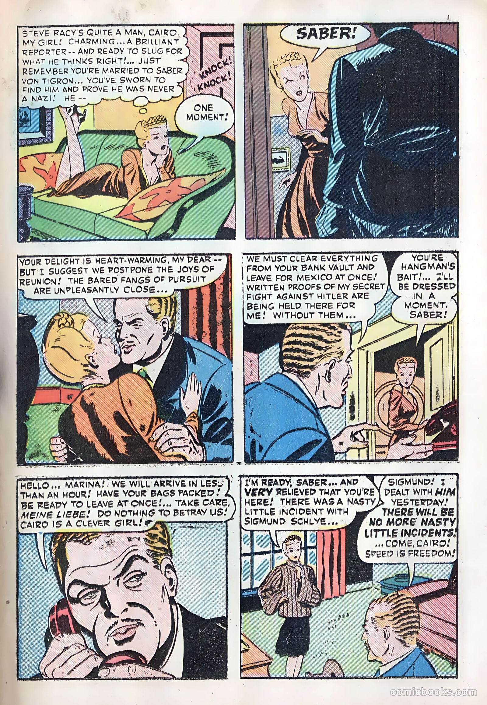 Miss Cairo Jones #1 (1945) — page 15 of 36