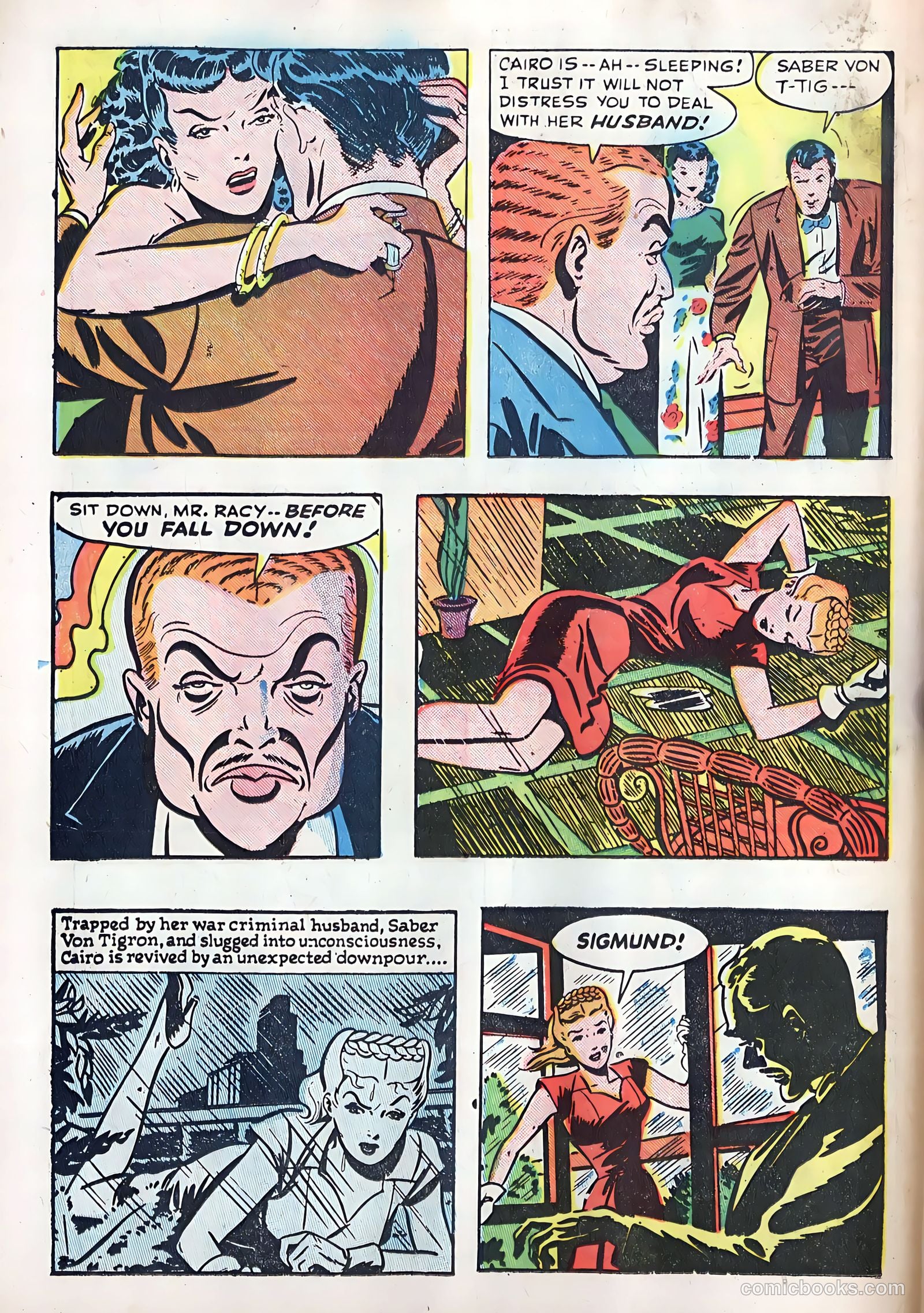 Miss Cairo Jones #1 (1945) — page 18 of 36