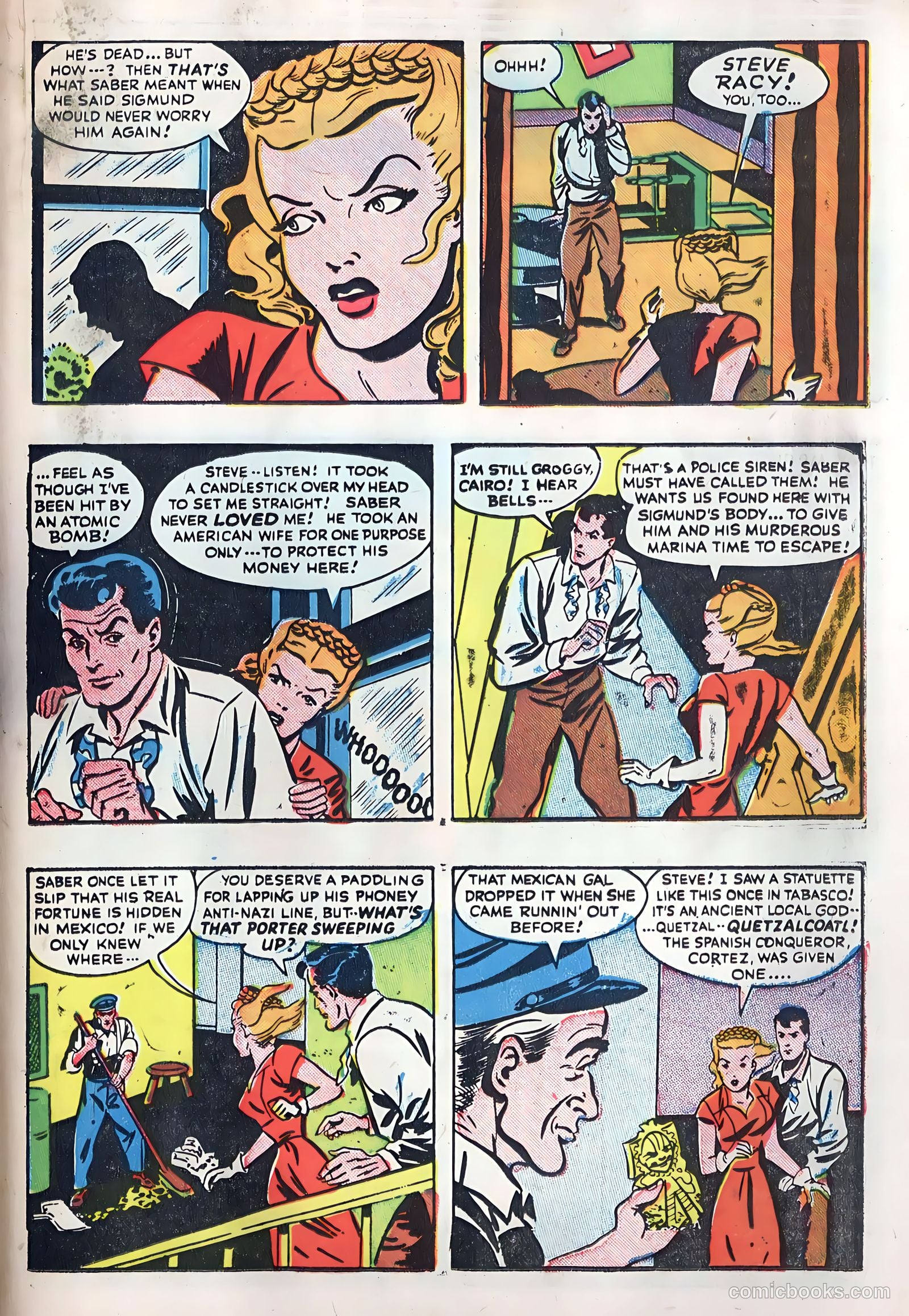 Miss Cairo Jones #1 (1945) — page 19 of 36